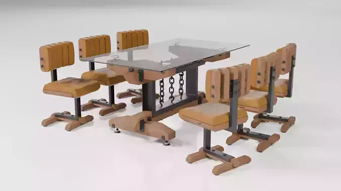 Loft Dining Table And Chair