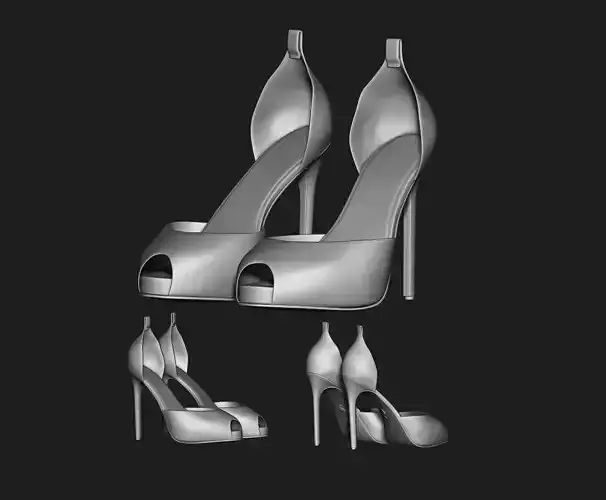 18 SET FASHIONABLE PENDANT WOMENS SHOES HALF-BOOTS