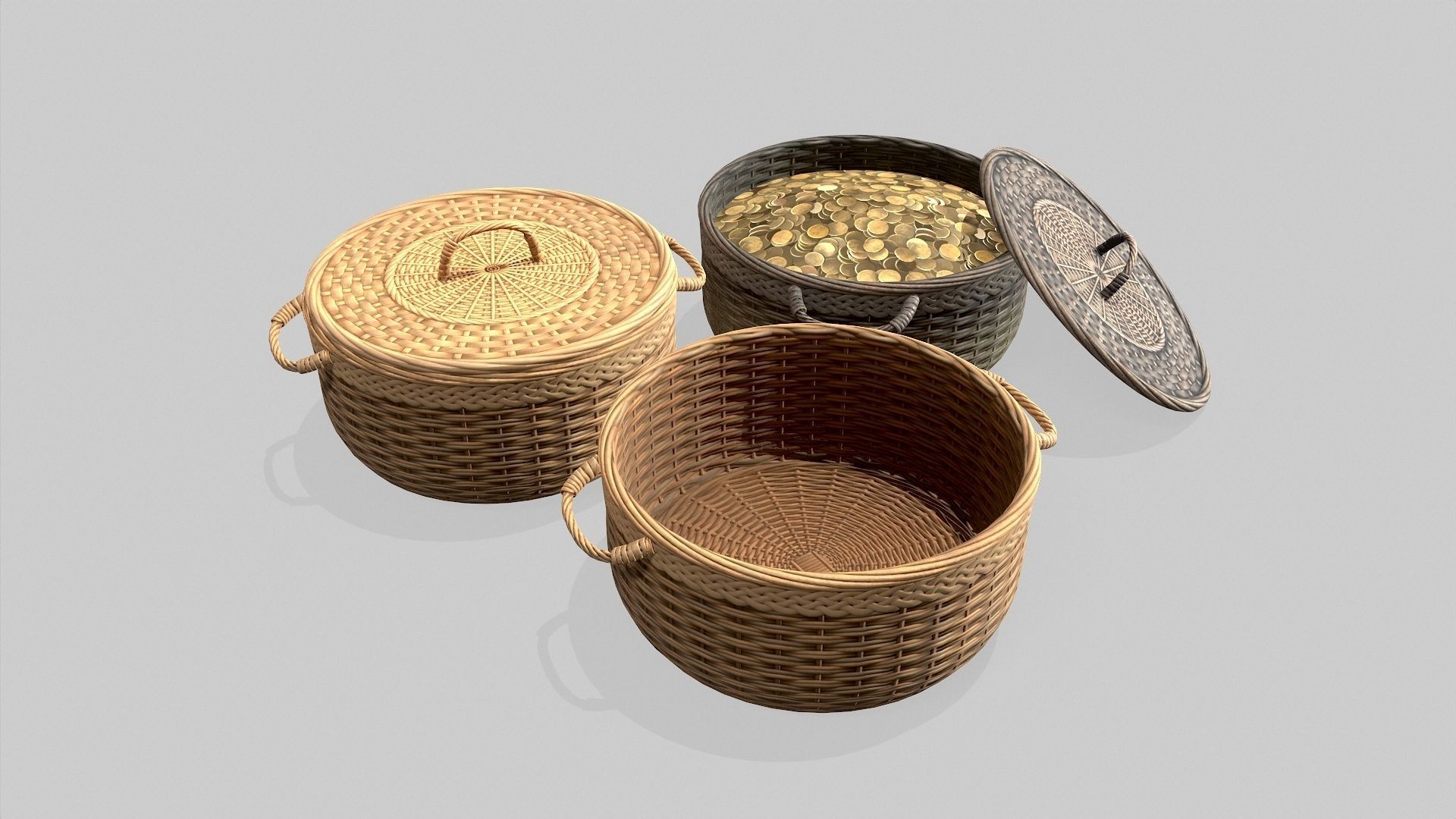 Basket 9 3D model_1
