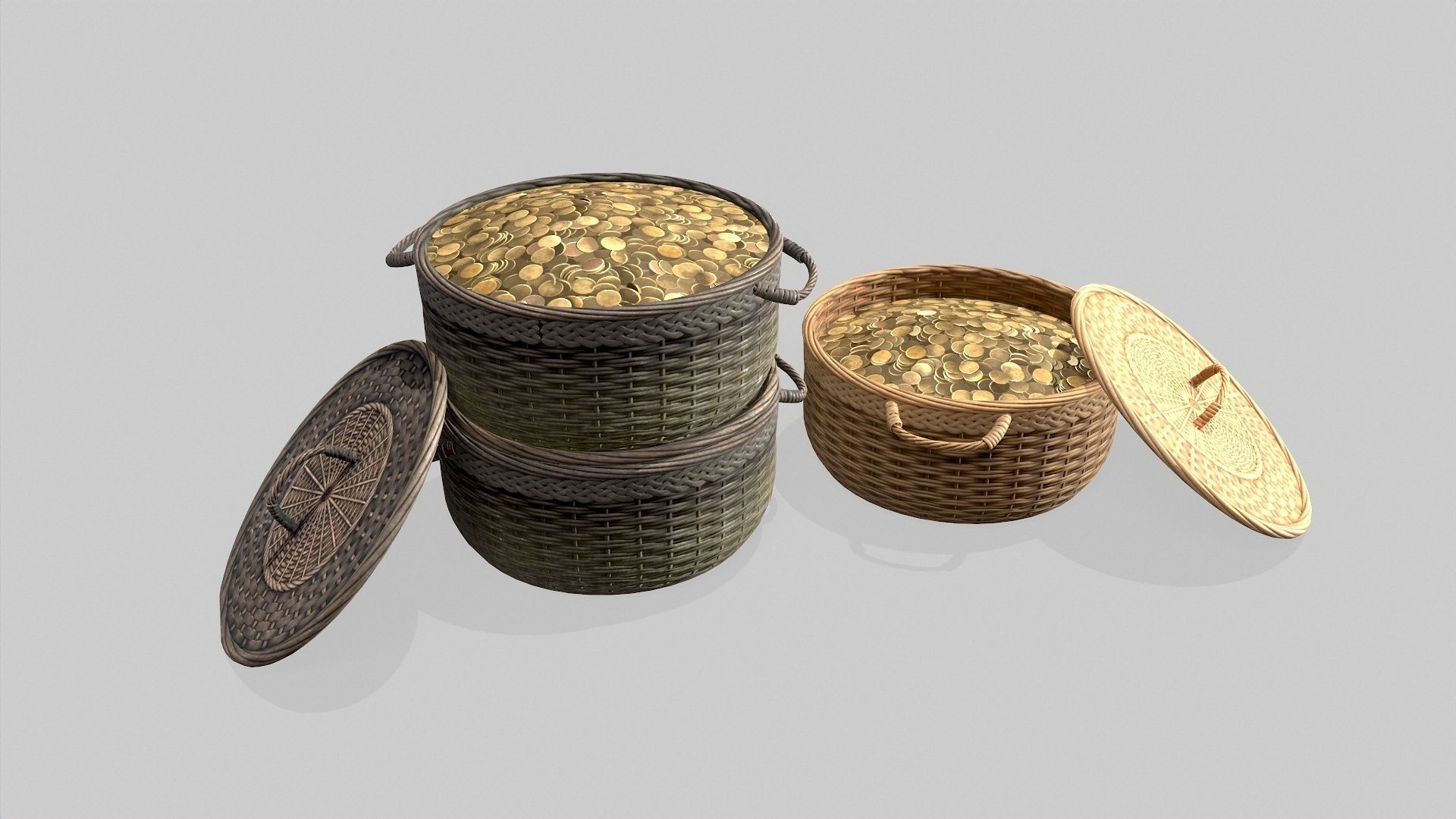 Basket 9 3D model_2