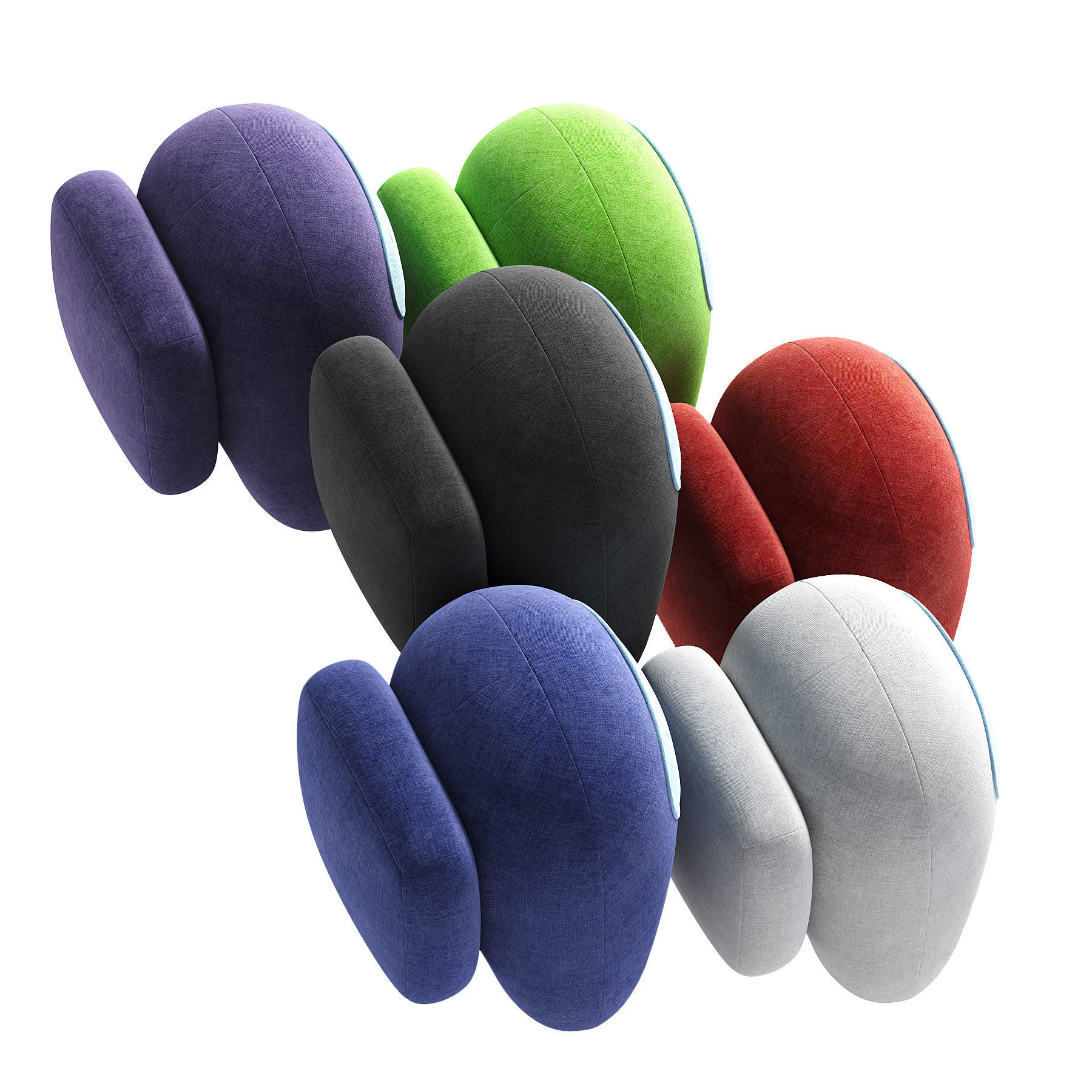 Among Us Plush 3D model_2