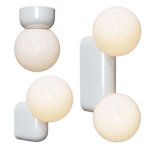 Astrolighting Set Low-poly 3D model