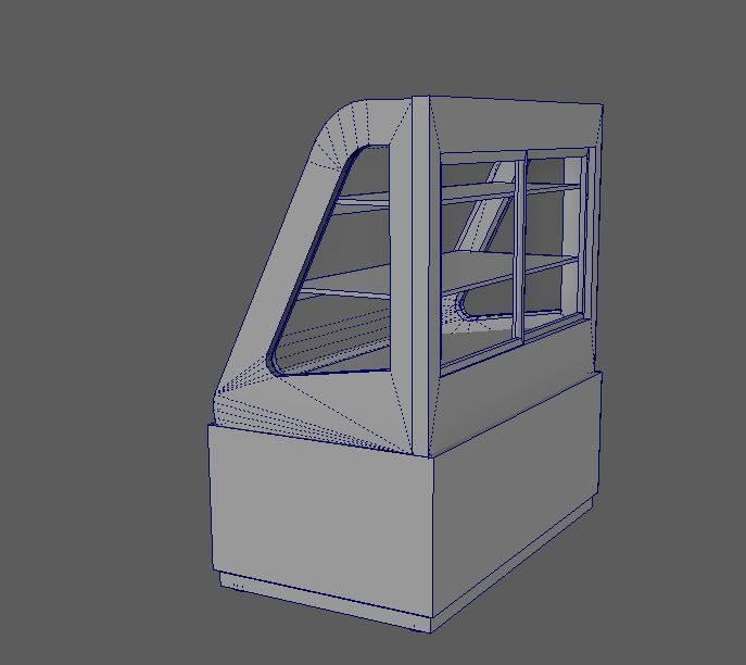 3D Model Cakes And Showcase Low-poly 3D model_16