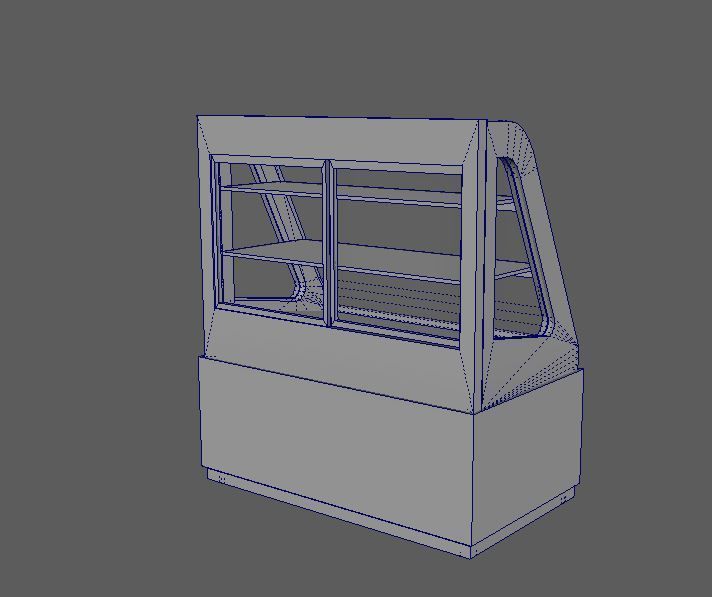 3D Model Cakes And Showcase Low-poly 3D model_9