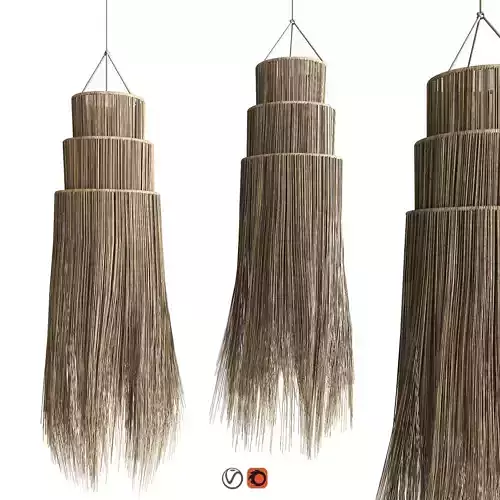 Sumbawa Seagrass Lampshade