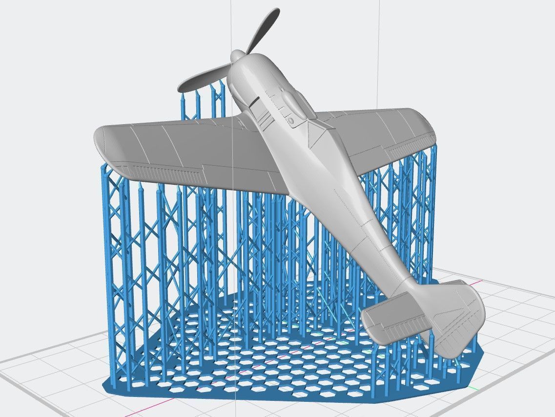FW190 3D print model_4