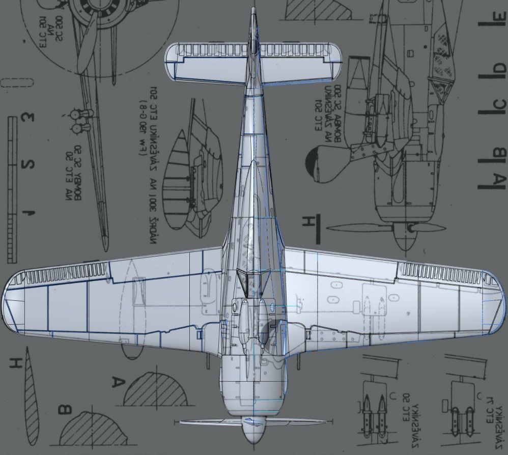 FW190 3D print model_5