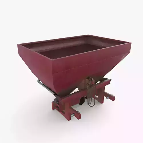 Fertilizer chemical spreader V1 Low-poly 3D model