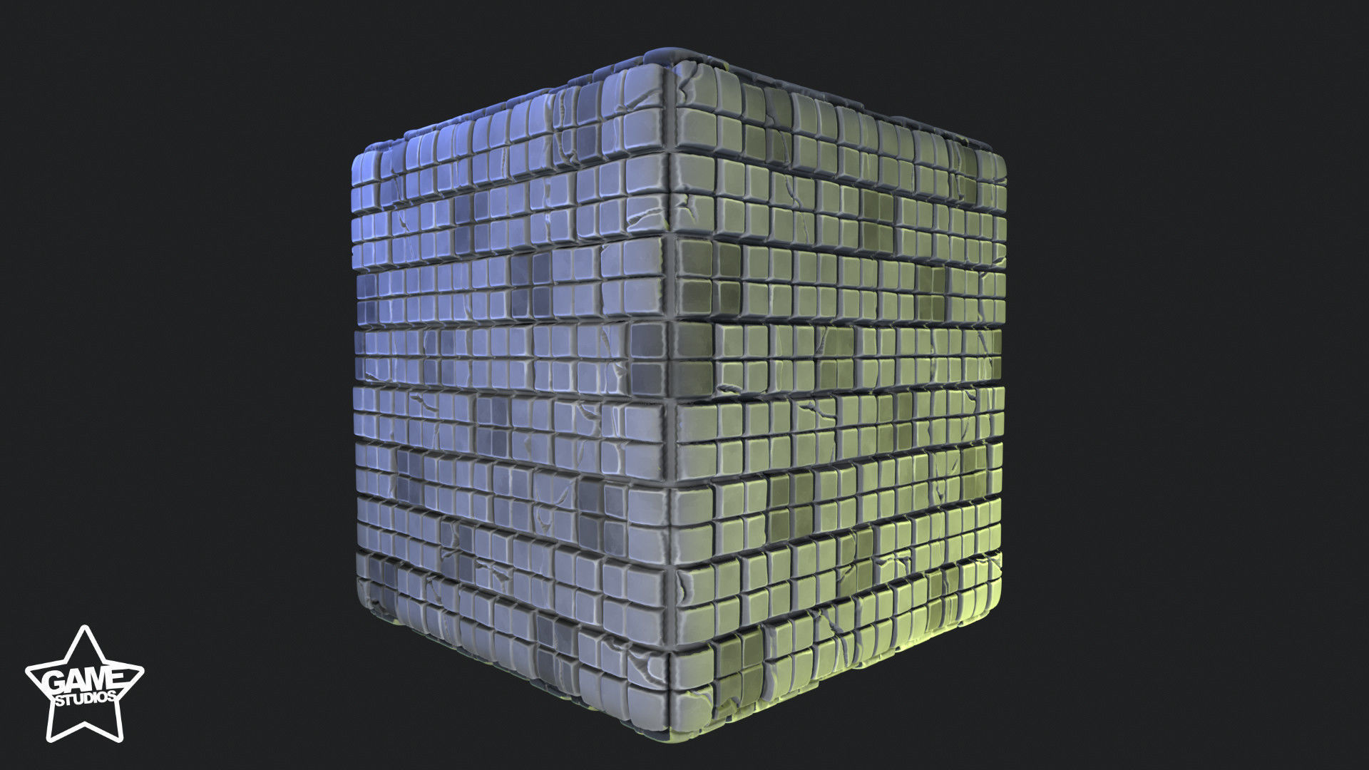 Stylized Floor Tiles Material 05 Texture_4