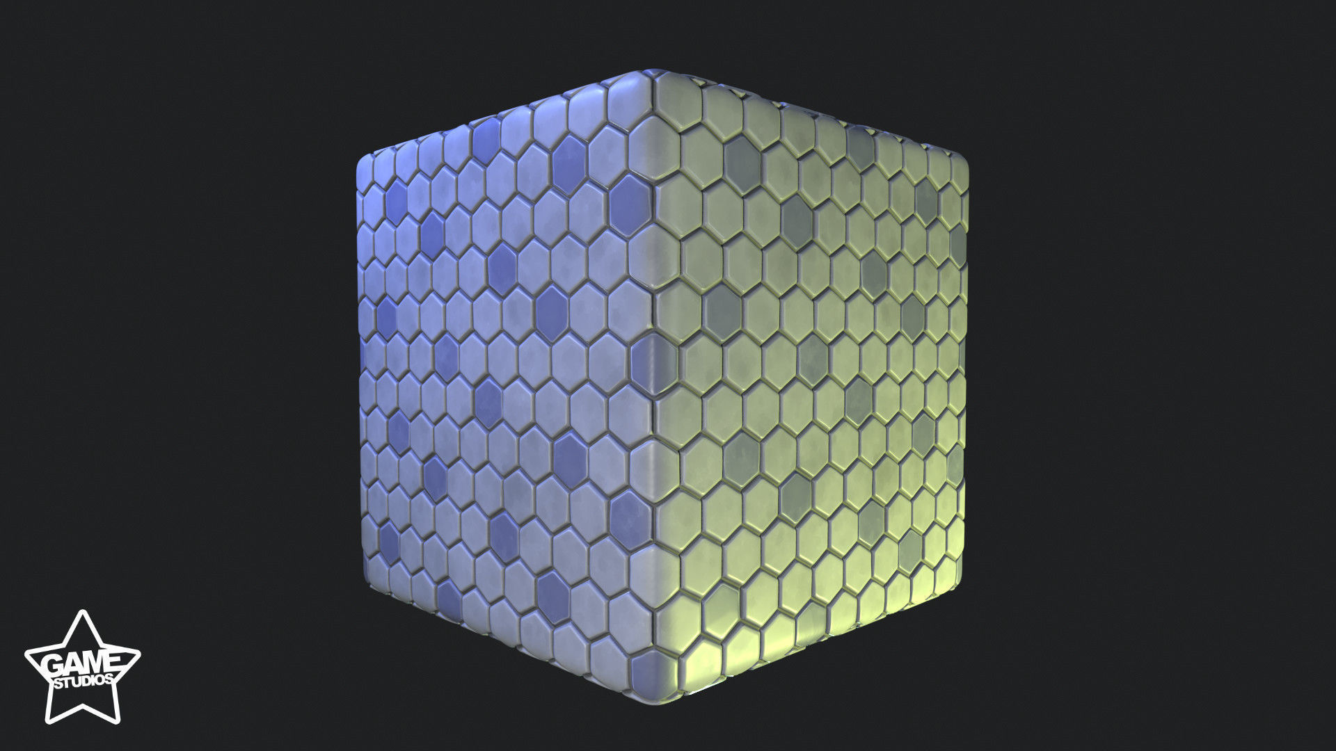 Stylized Floor Tiles Material 06 Texture_4