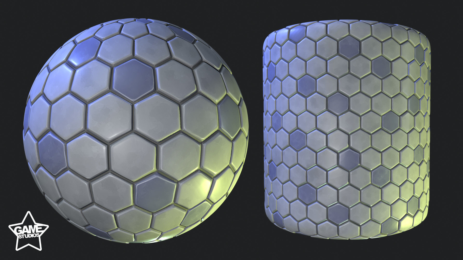 Stylized Floor Tiles Material 06 Texture_2