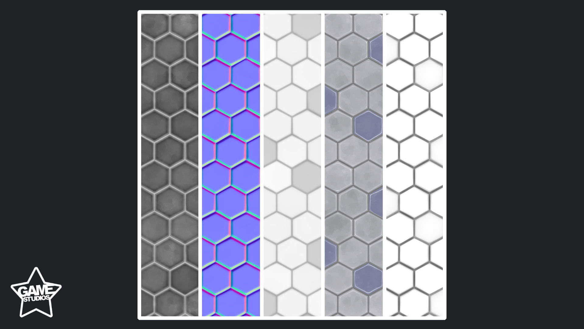 Stylized Floor Tiles Material 06 Texture_1