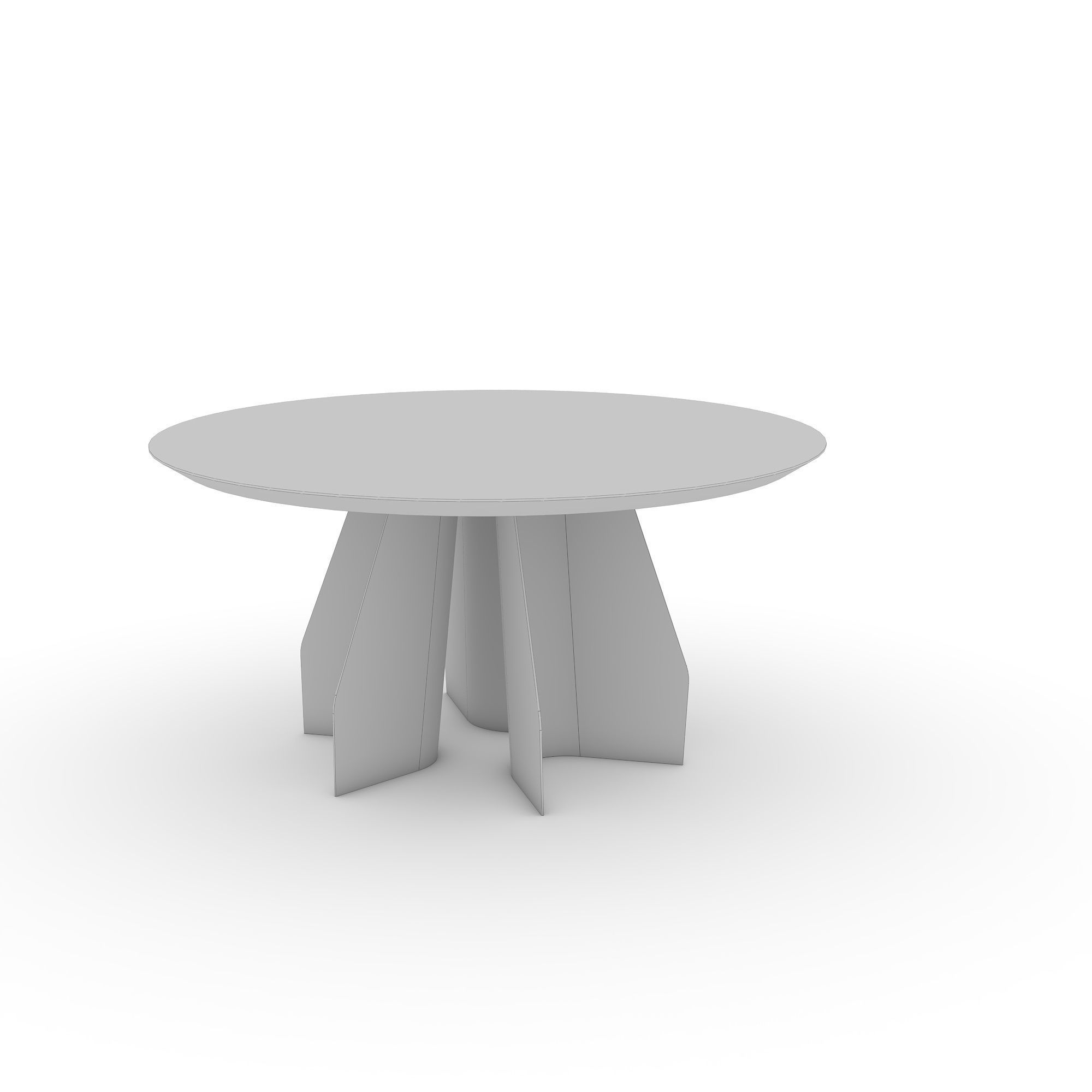 Senator Table 3D model_7