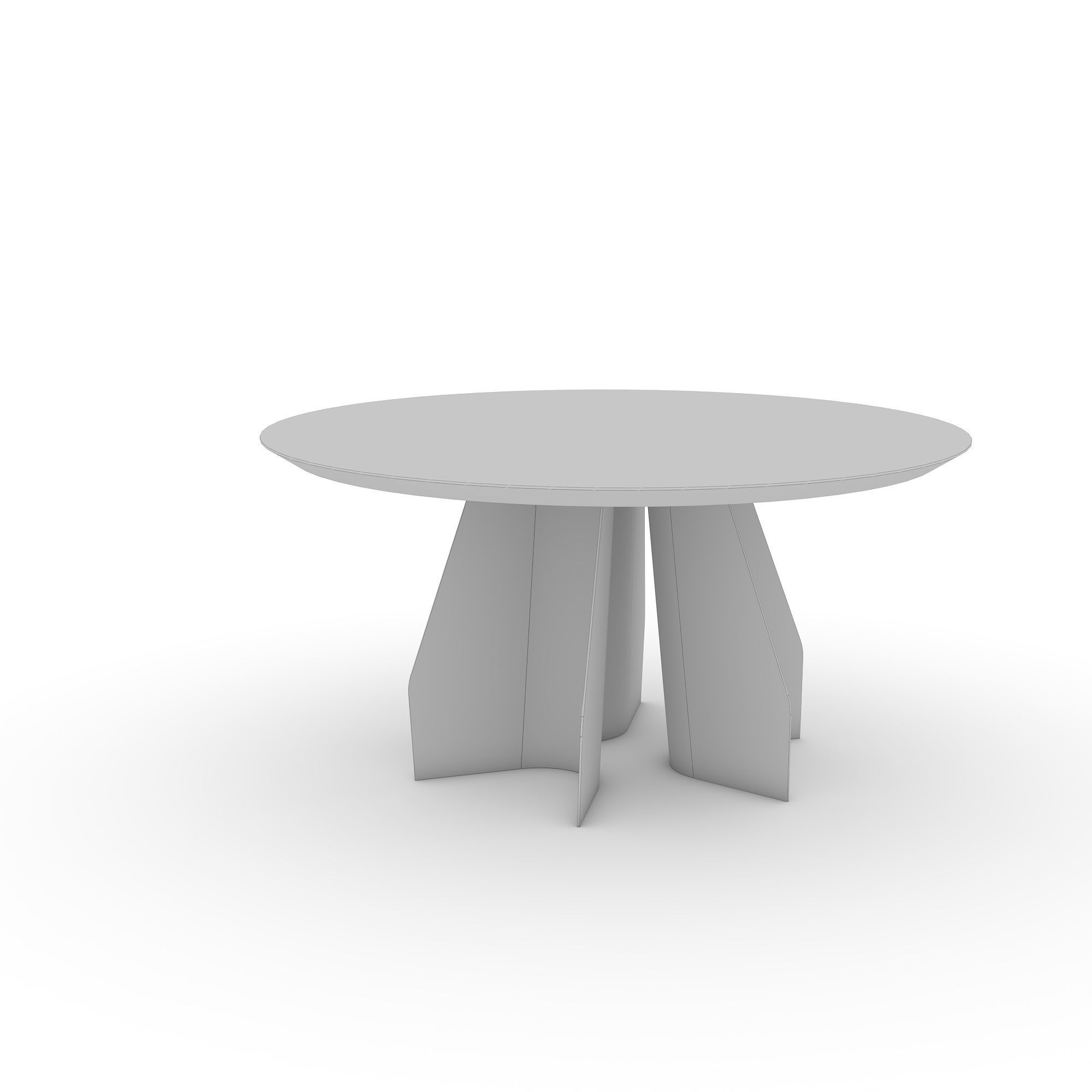 Senator Table 3D model_8