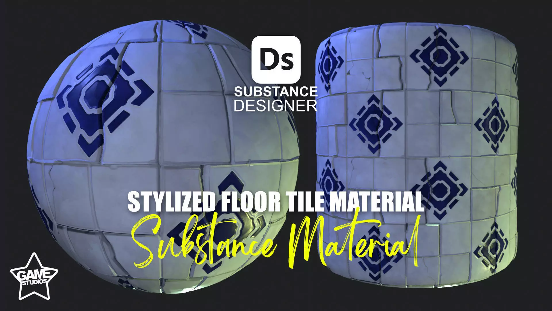 Stylized Floor Tiles Material 10 Texture_0