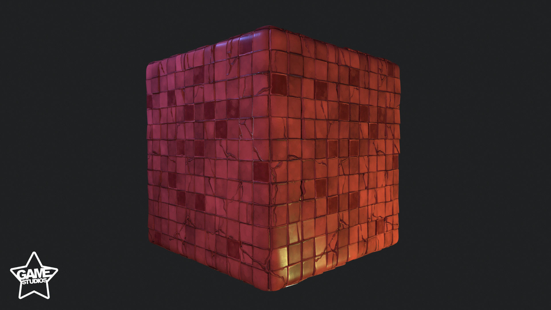 Stylized Floor Tiles Material 12 Texture_4