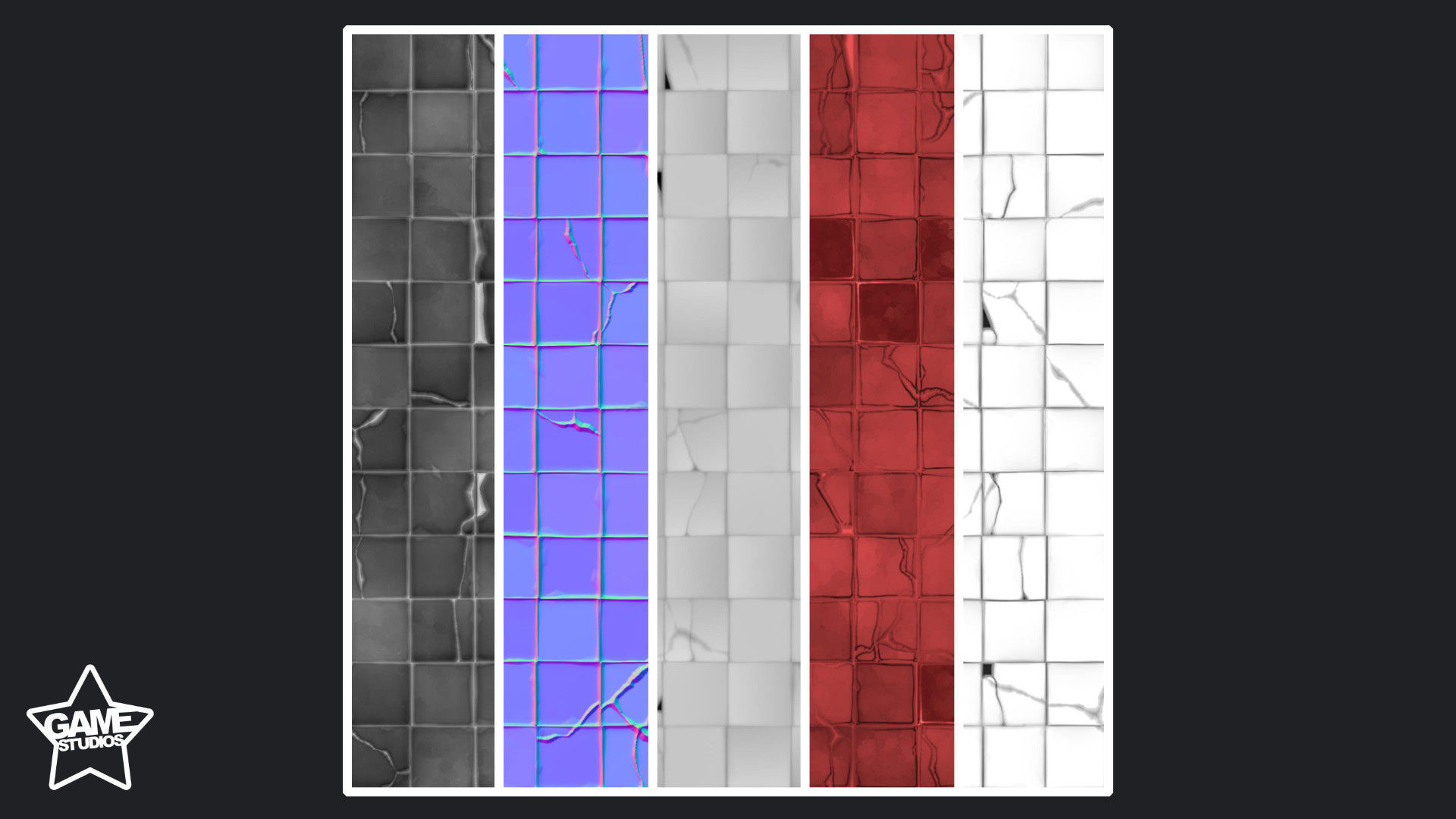 Stylized Floor Tiles Material 12 Texture_1