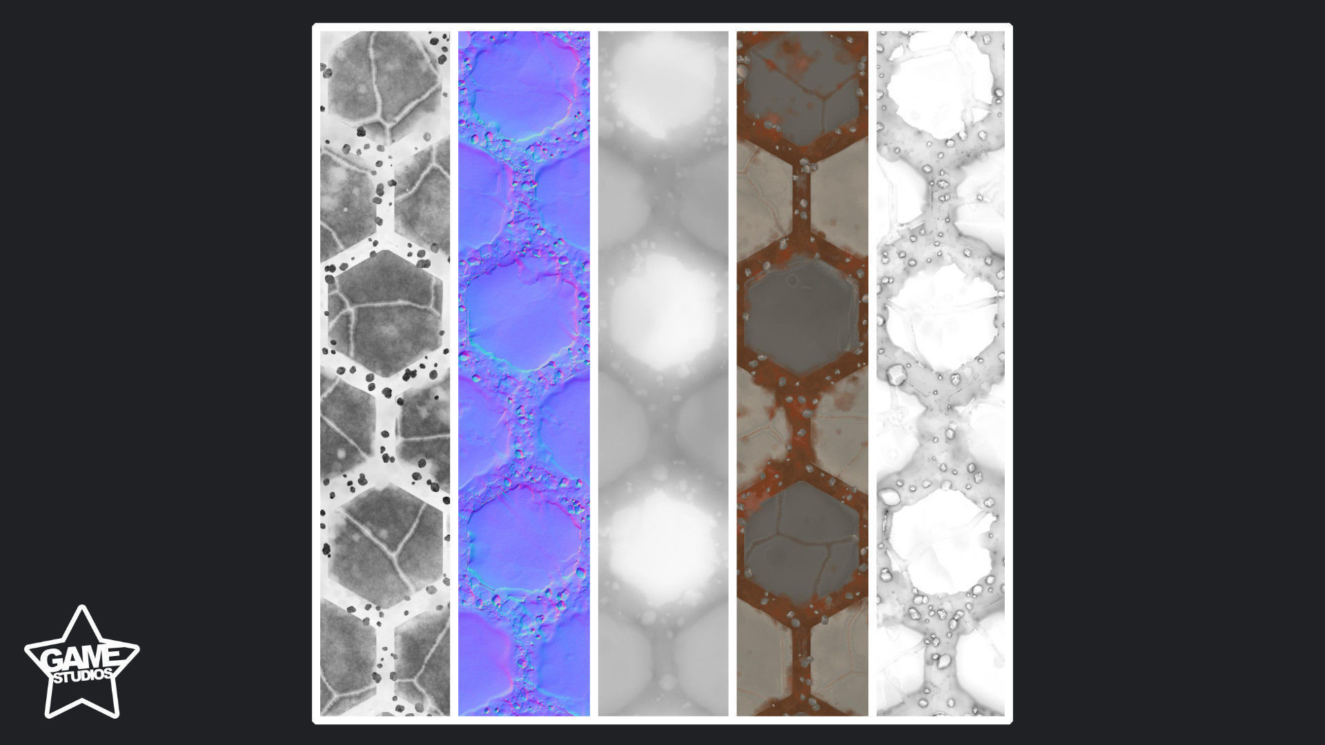 Stylized Floor Tiles Material 13 Texture_1