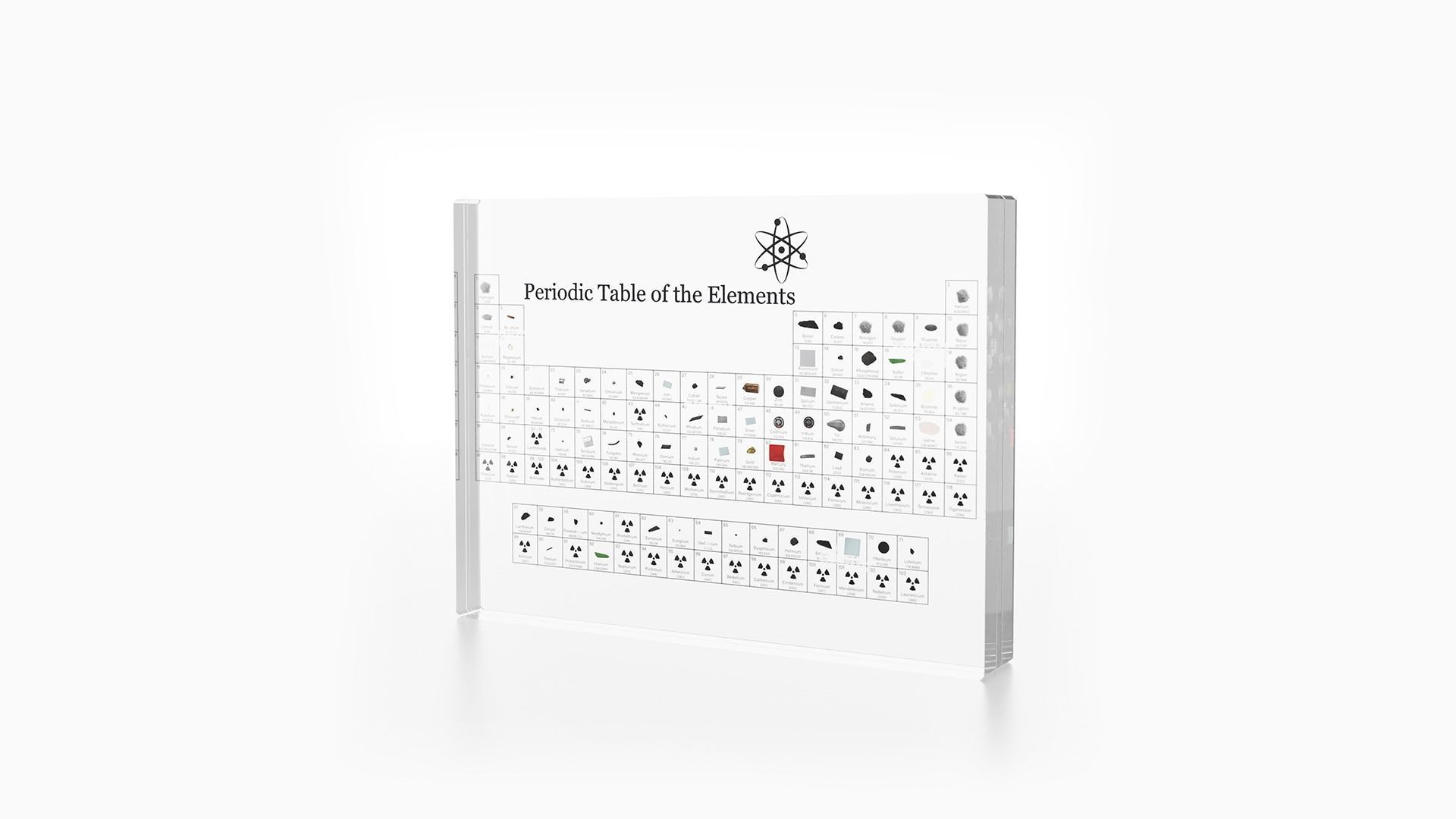 Periodic Table of the Elements  3D model_2