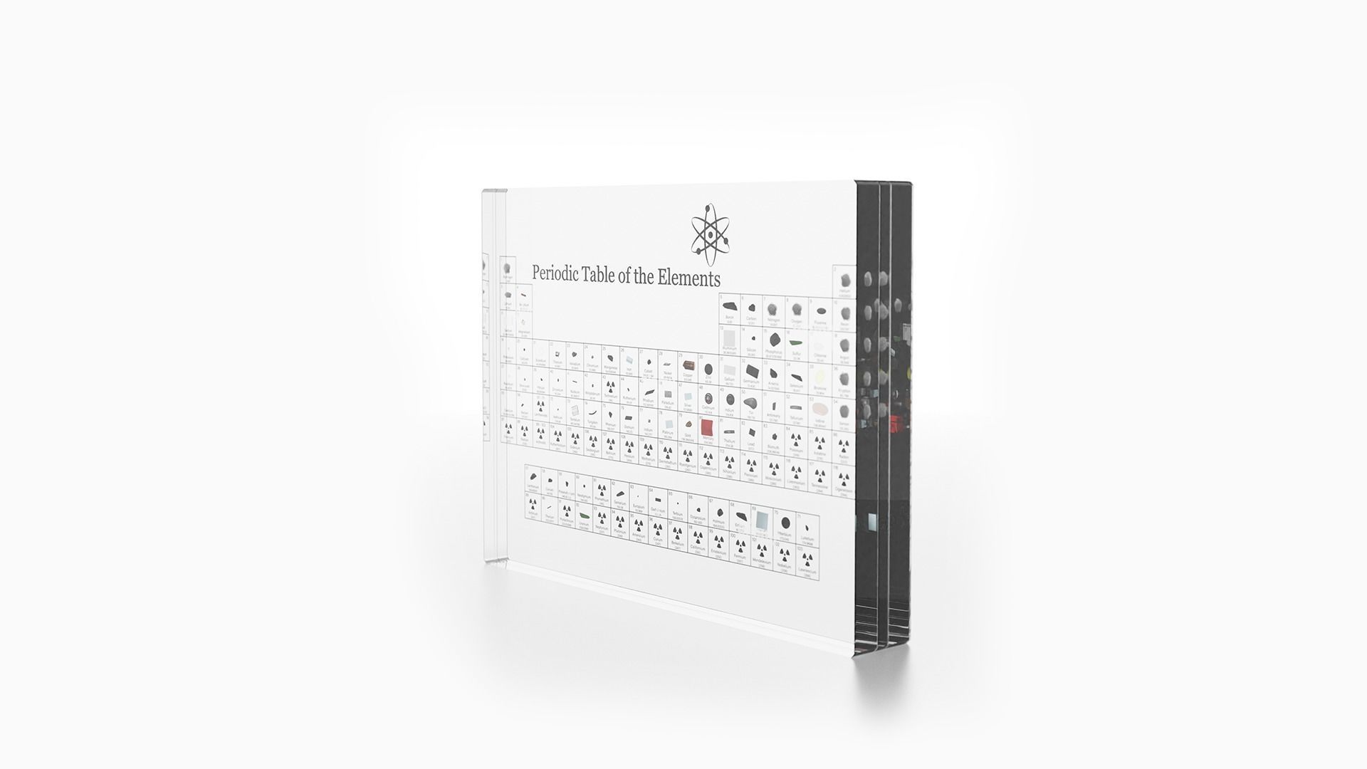 Periodic Table of the Elements  3D model_7
