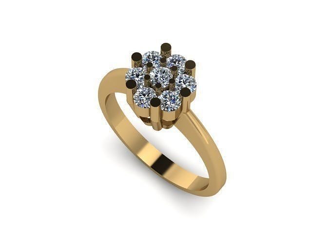 wedding ring 3D print model