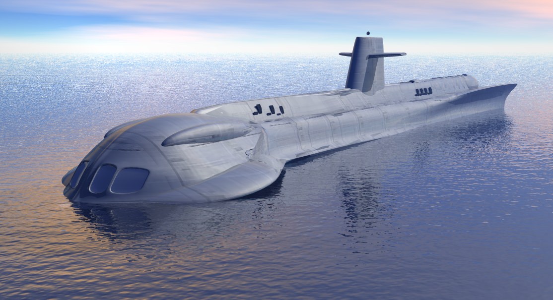 Seaview submarine and aerosub Free 3D model_3