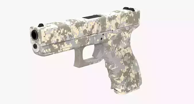 Glock 17 Camouflage Grey