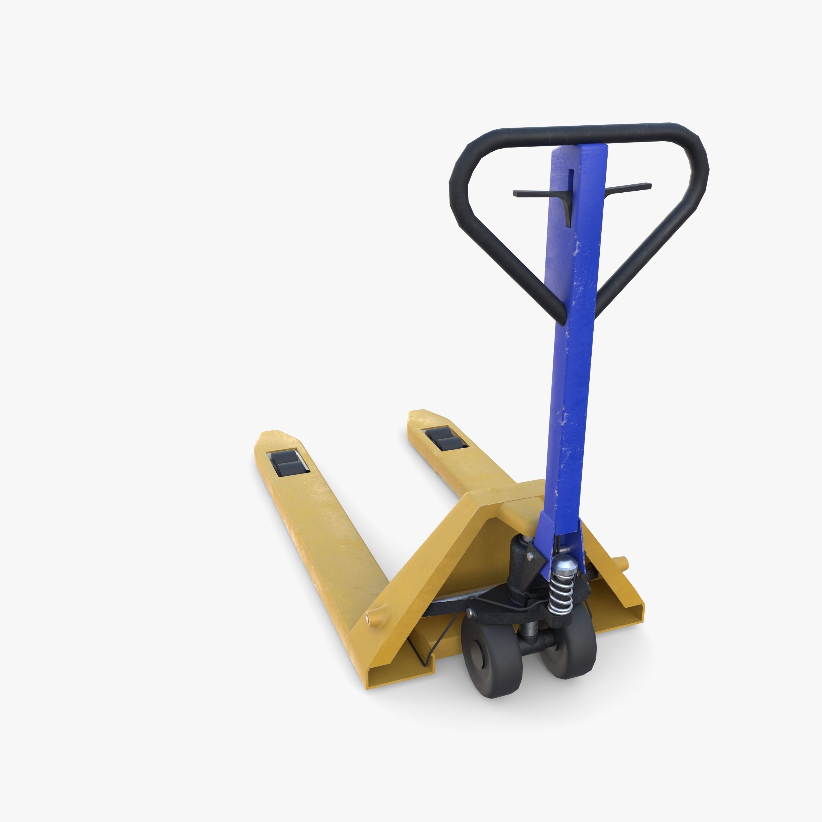 Pallet Jack V1 Low-poly 3D model_5