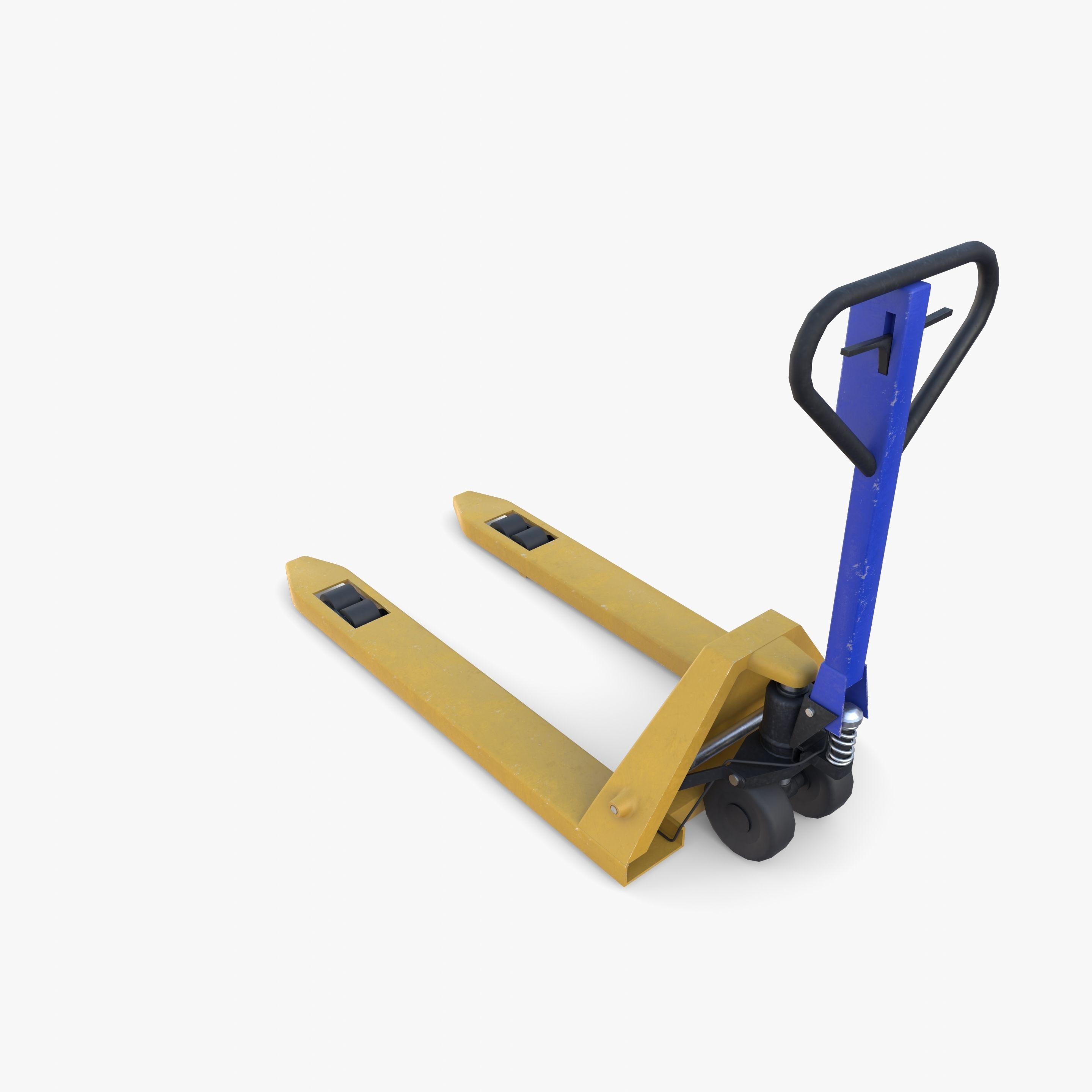 Pallet Jack V1 Low-poly 3D model_13
