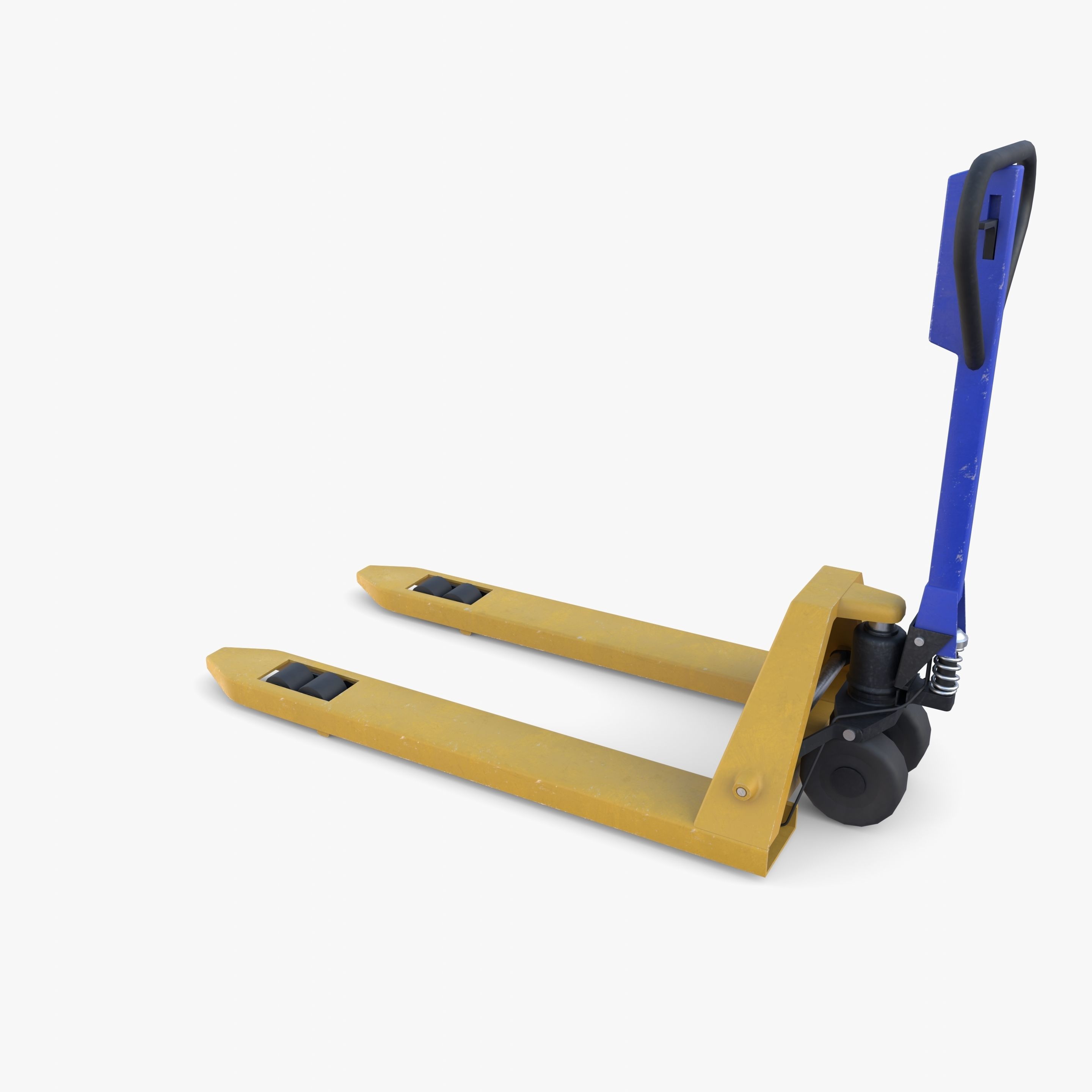 Pallet Jack V1 Low-poly 3D model_4