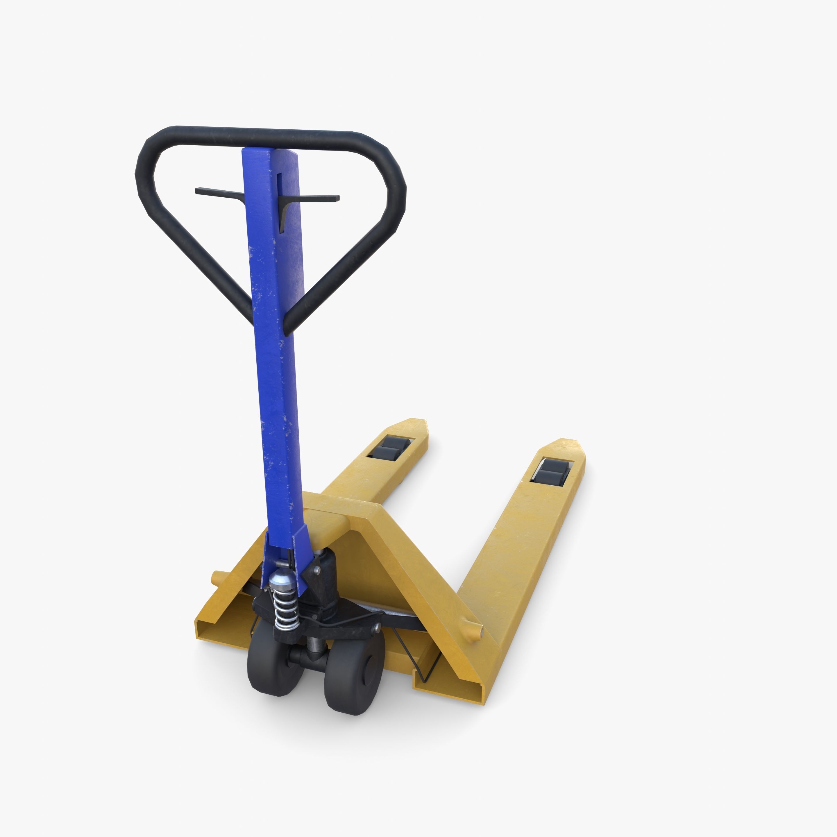 Pallet Jack V1 Low-poly 3D model_6