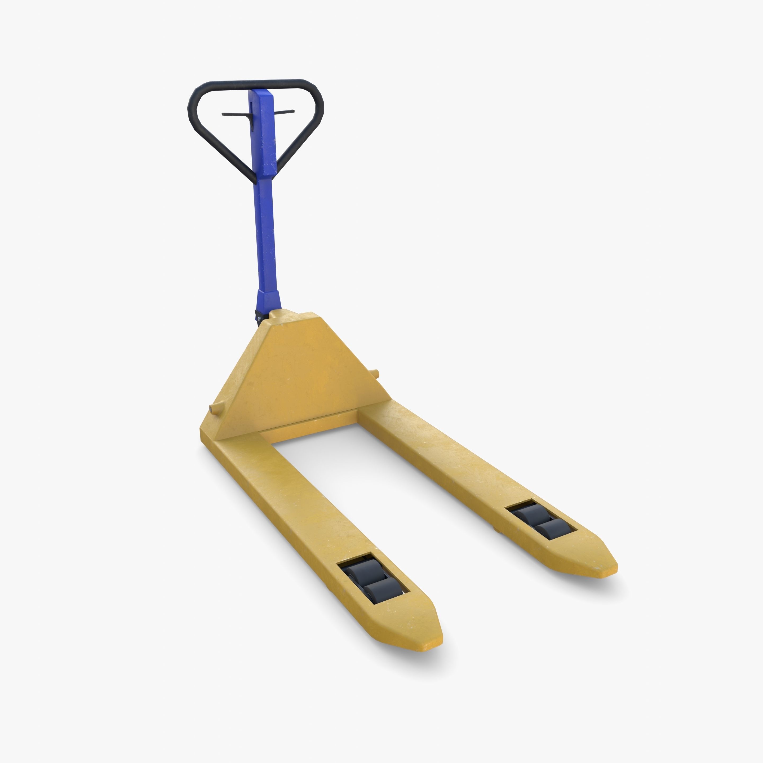 Pallet Jack V1 Low-poly 3D model_10