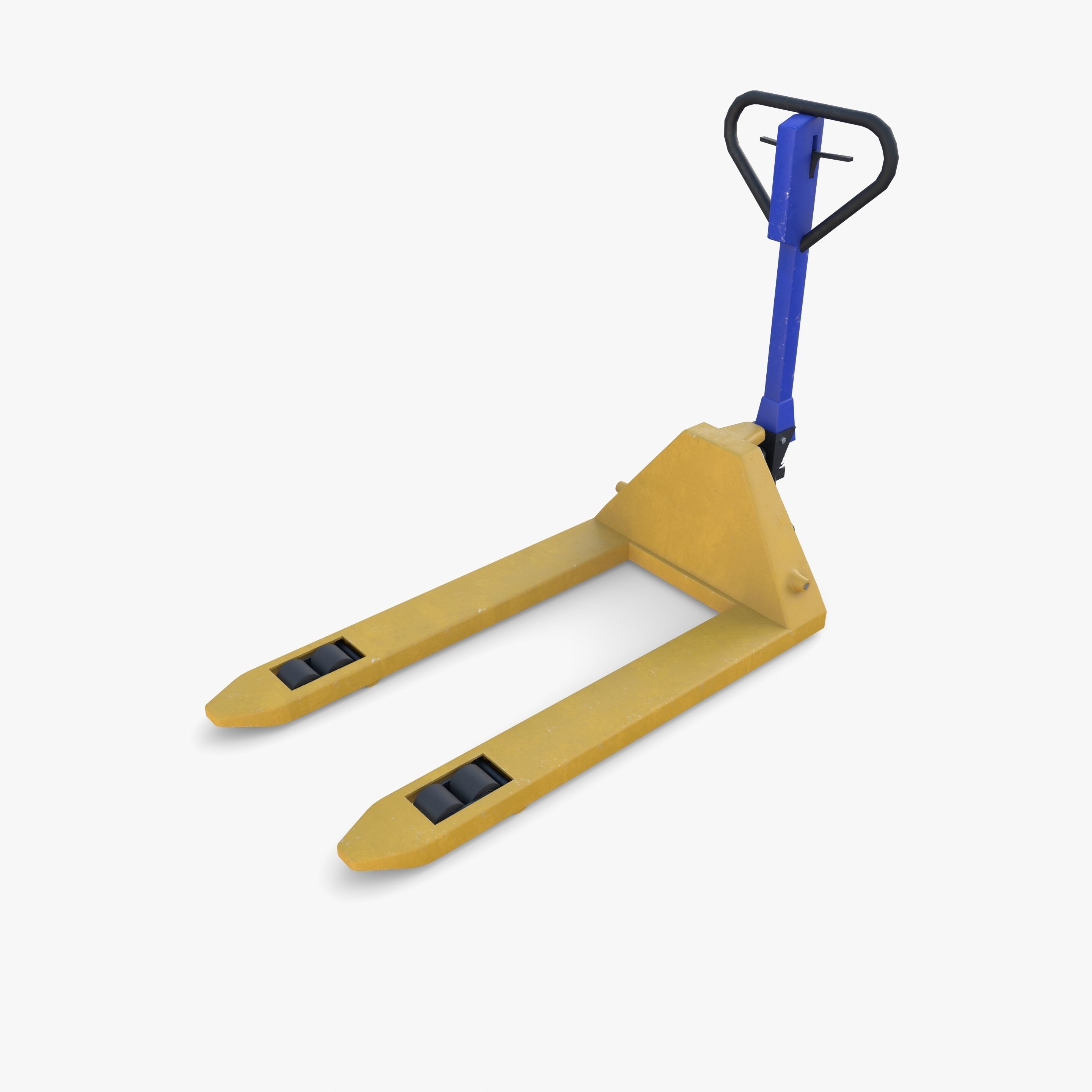 Pallet Jack V1 Low-poly 3D model_12