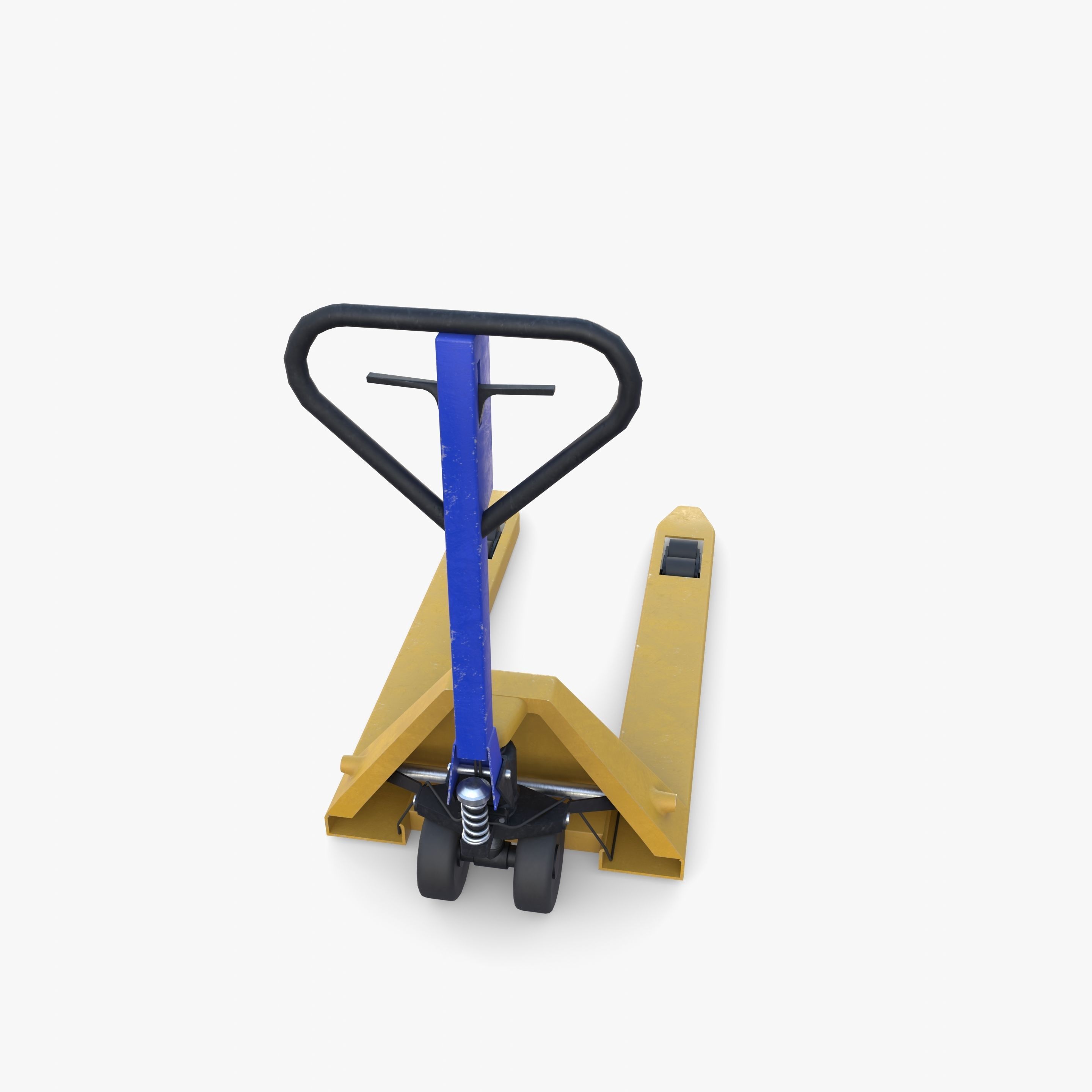Pallet Jack V1 Low-poly 3D model_15