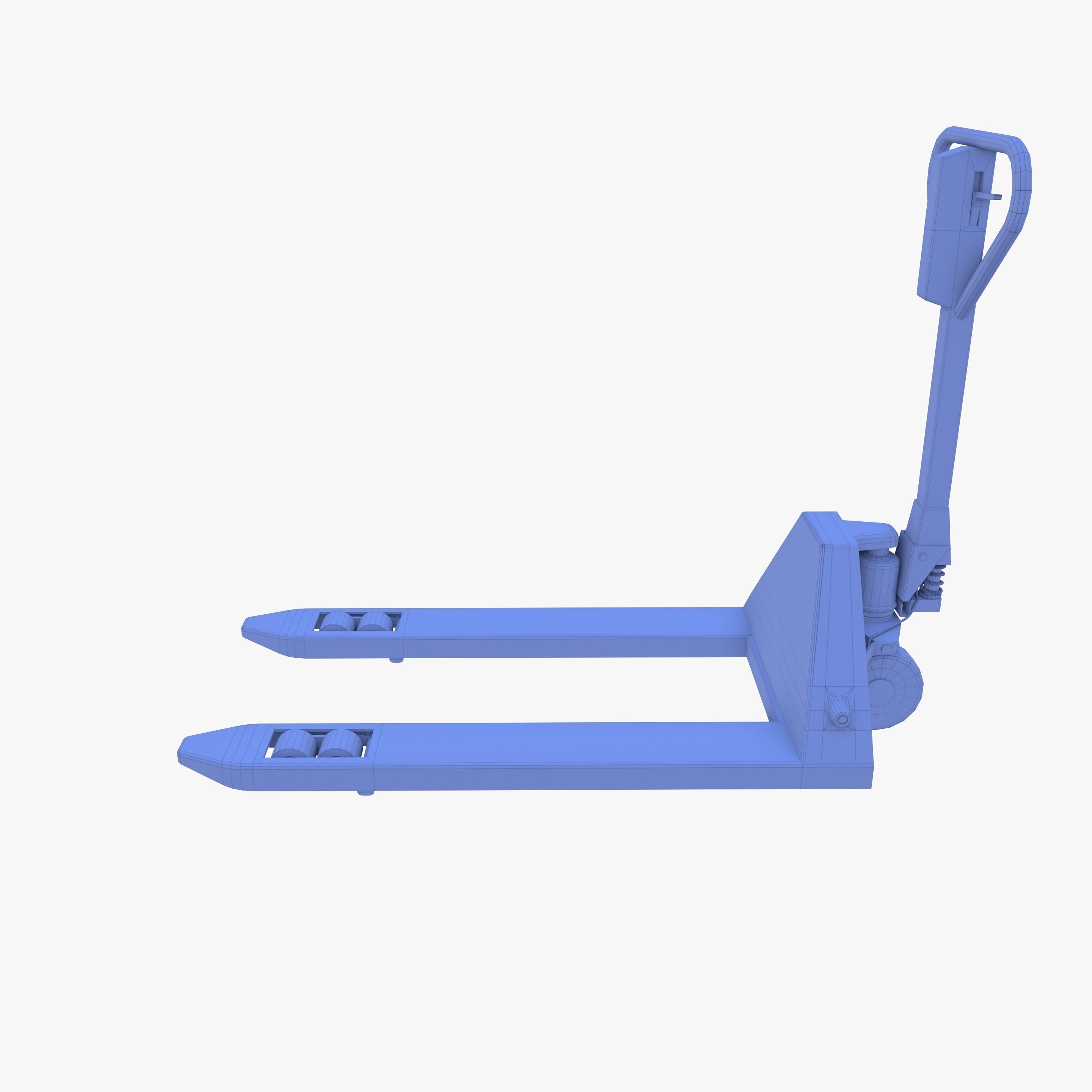 Pallet Jack V1 Low-poly 3D model_17