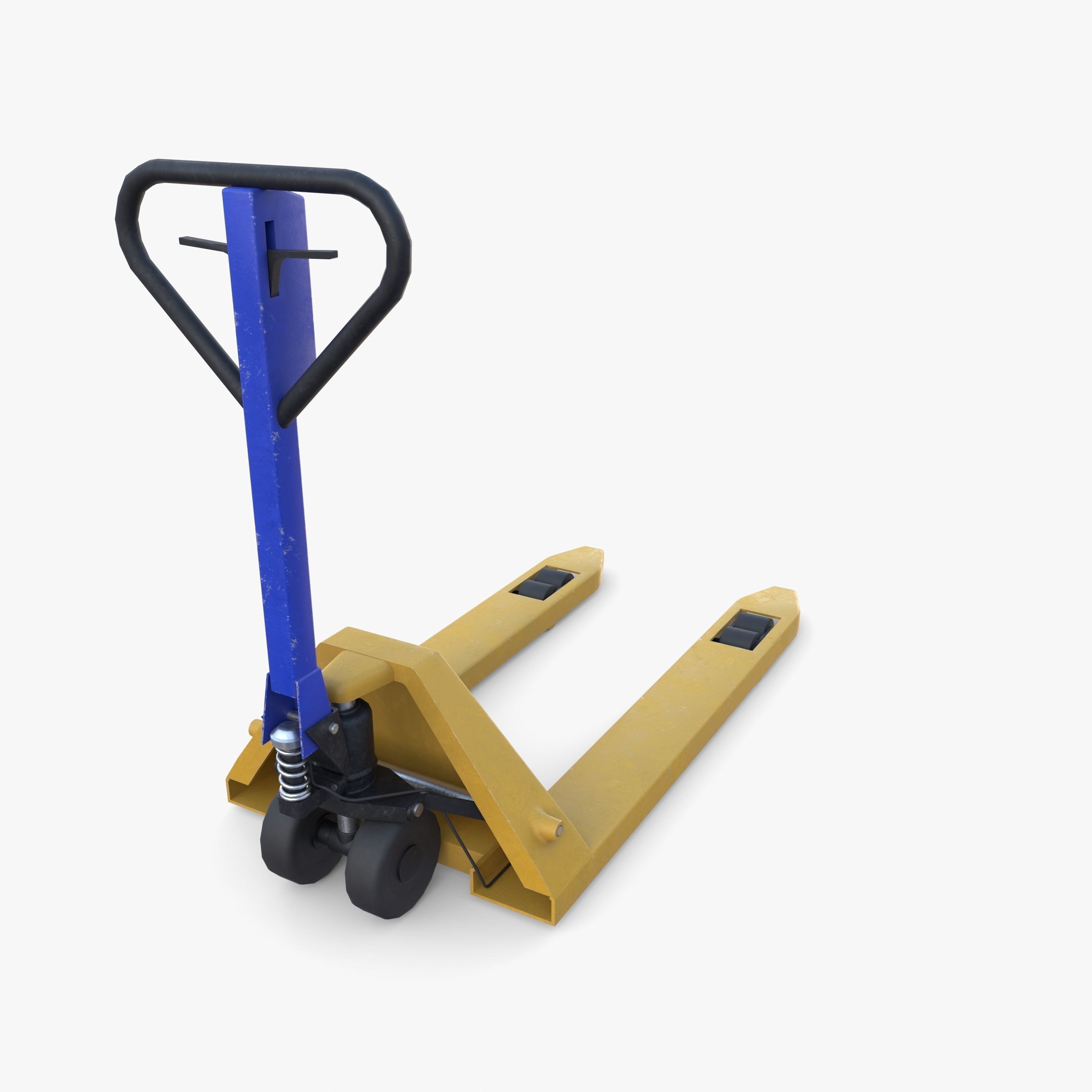 Pallet Jack V1 Low-poly 3D model_7
