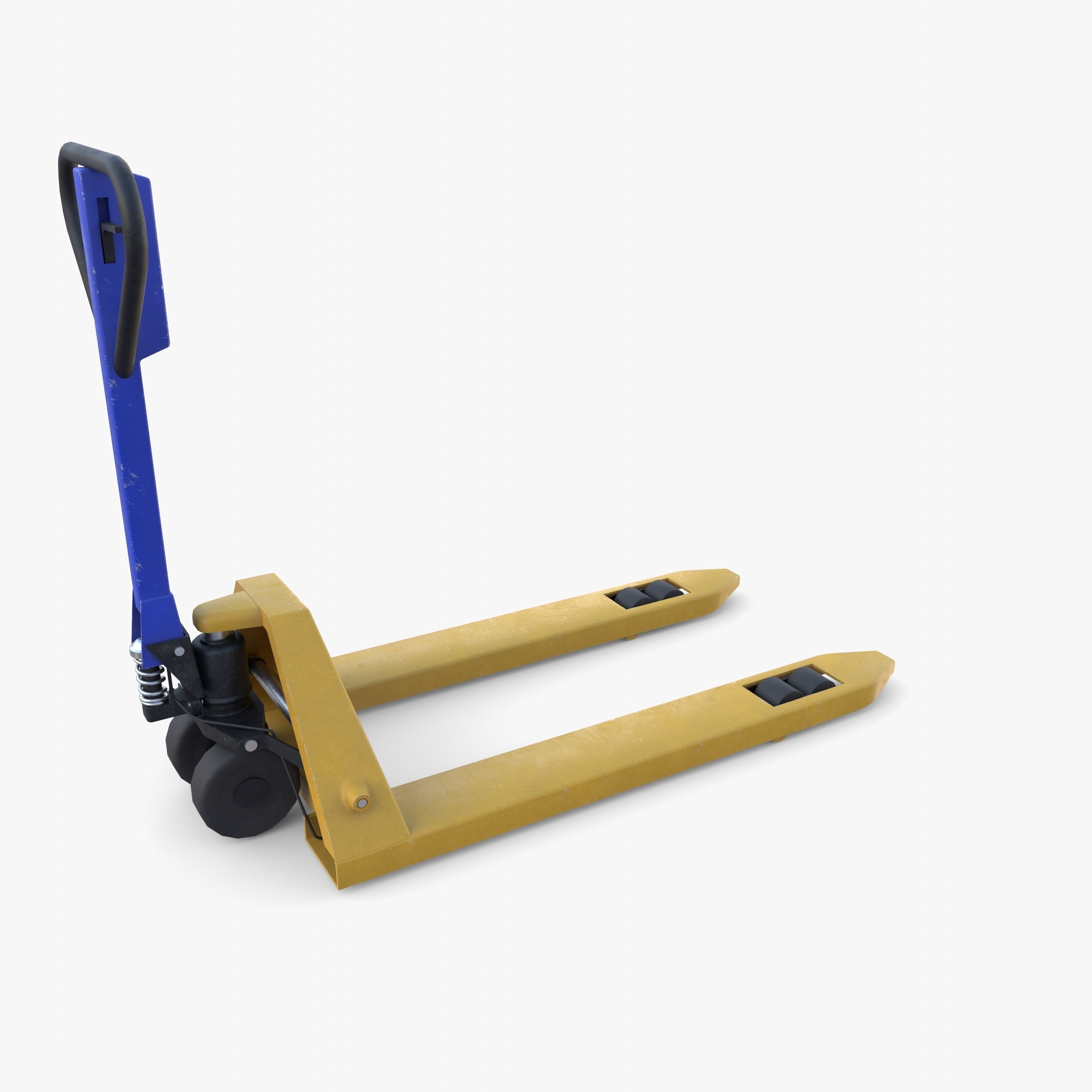Pallet Jack V1 Low-poly 3D model_8