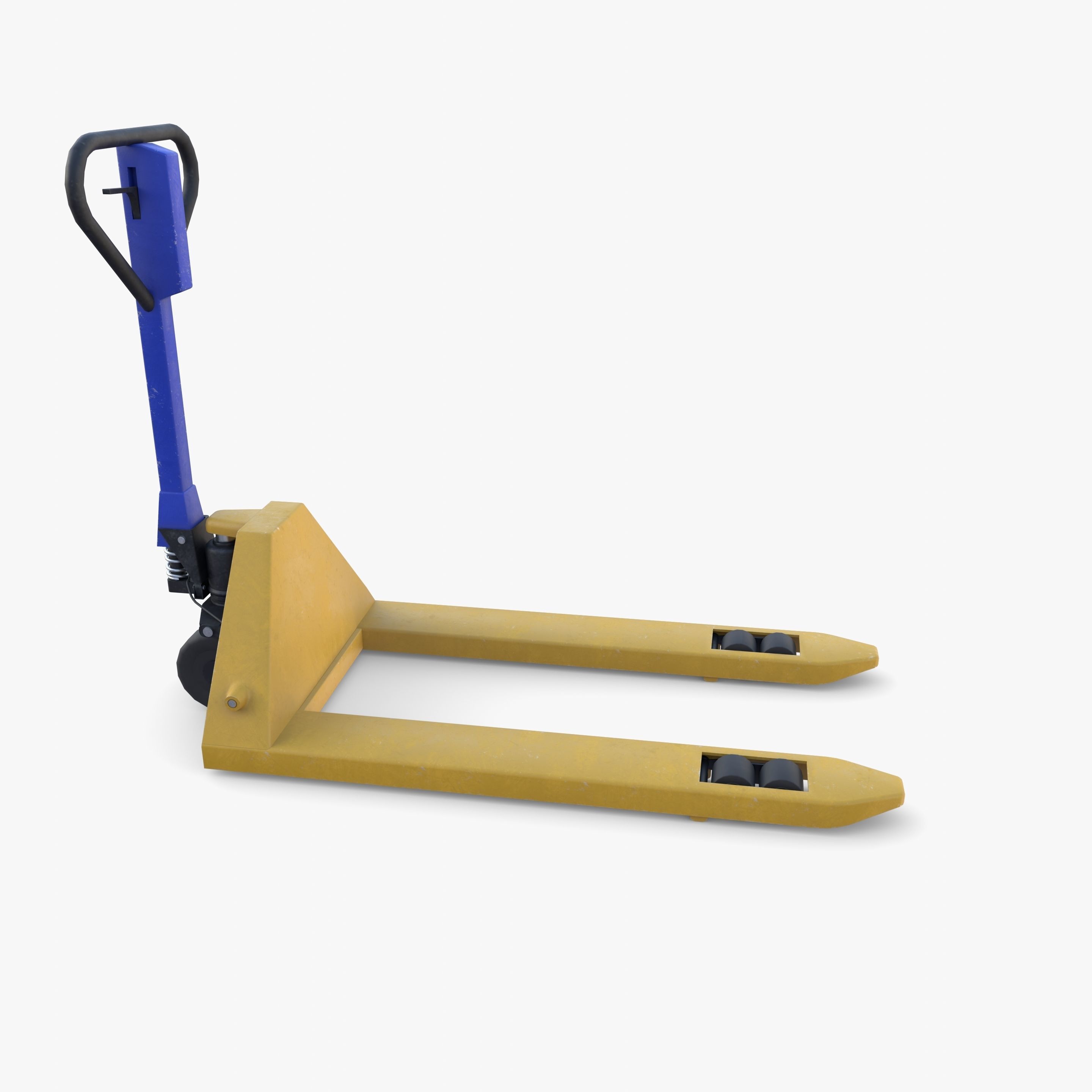 Pallet Jack V1 Low-poly 3D model_9