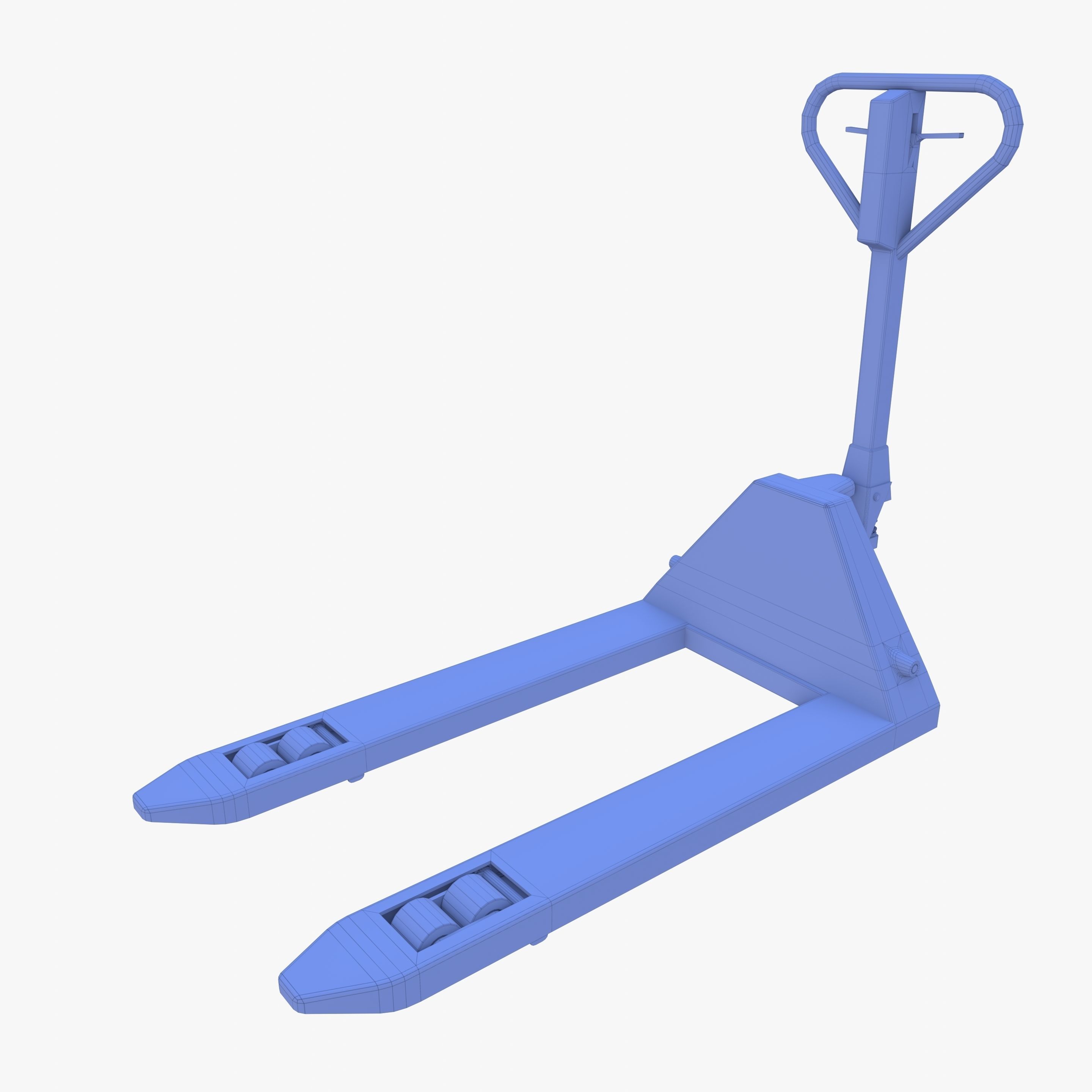 Pallet Jack V1 Low-poly 3D model_23