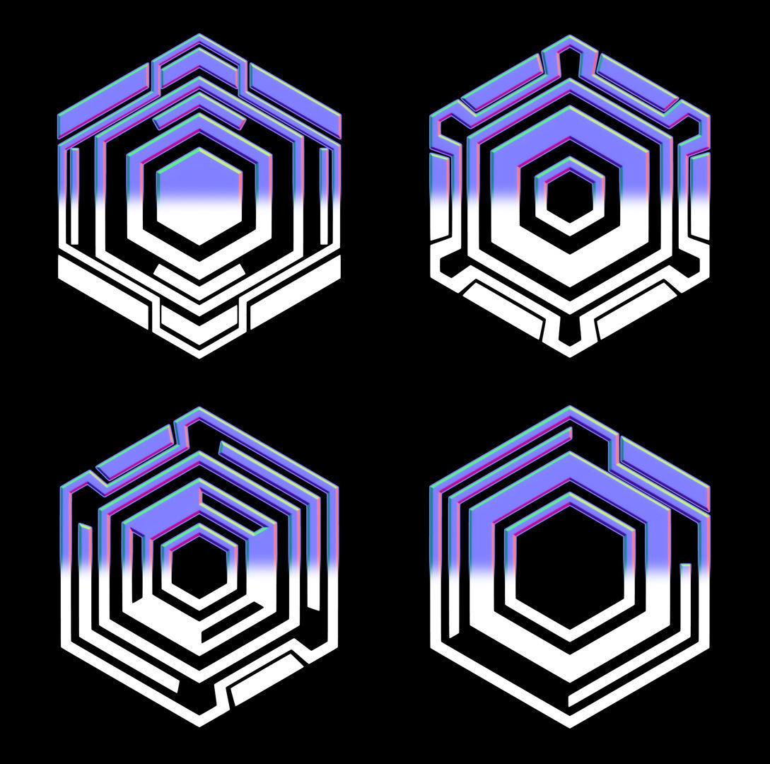 100 Sci-fi Hologram Normal Map and Alpha Texture_7