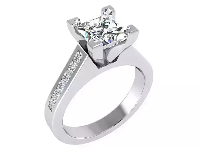Princess Diamond Ring 2786