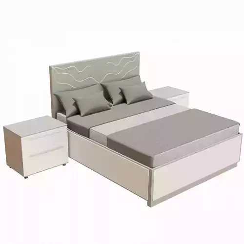 Bed for interior