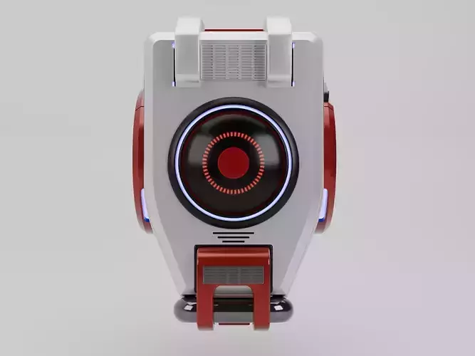 Patrol Drone scifi 3D model 3D model