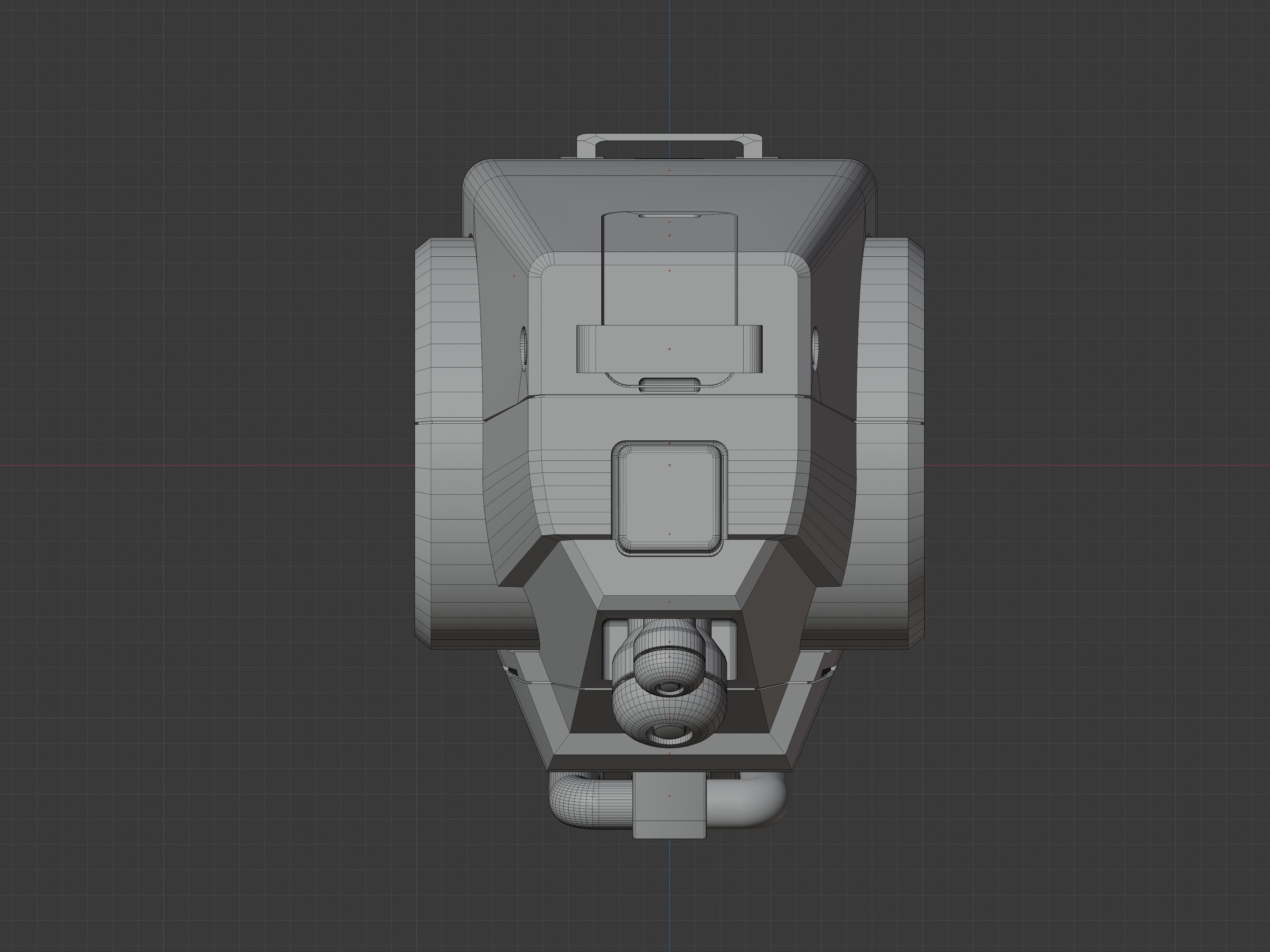 Patrol Drone scifi 3D model 3D model_14