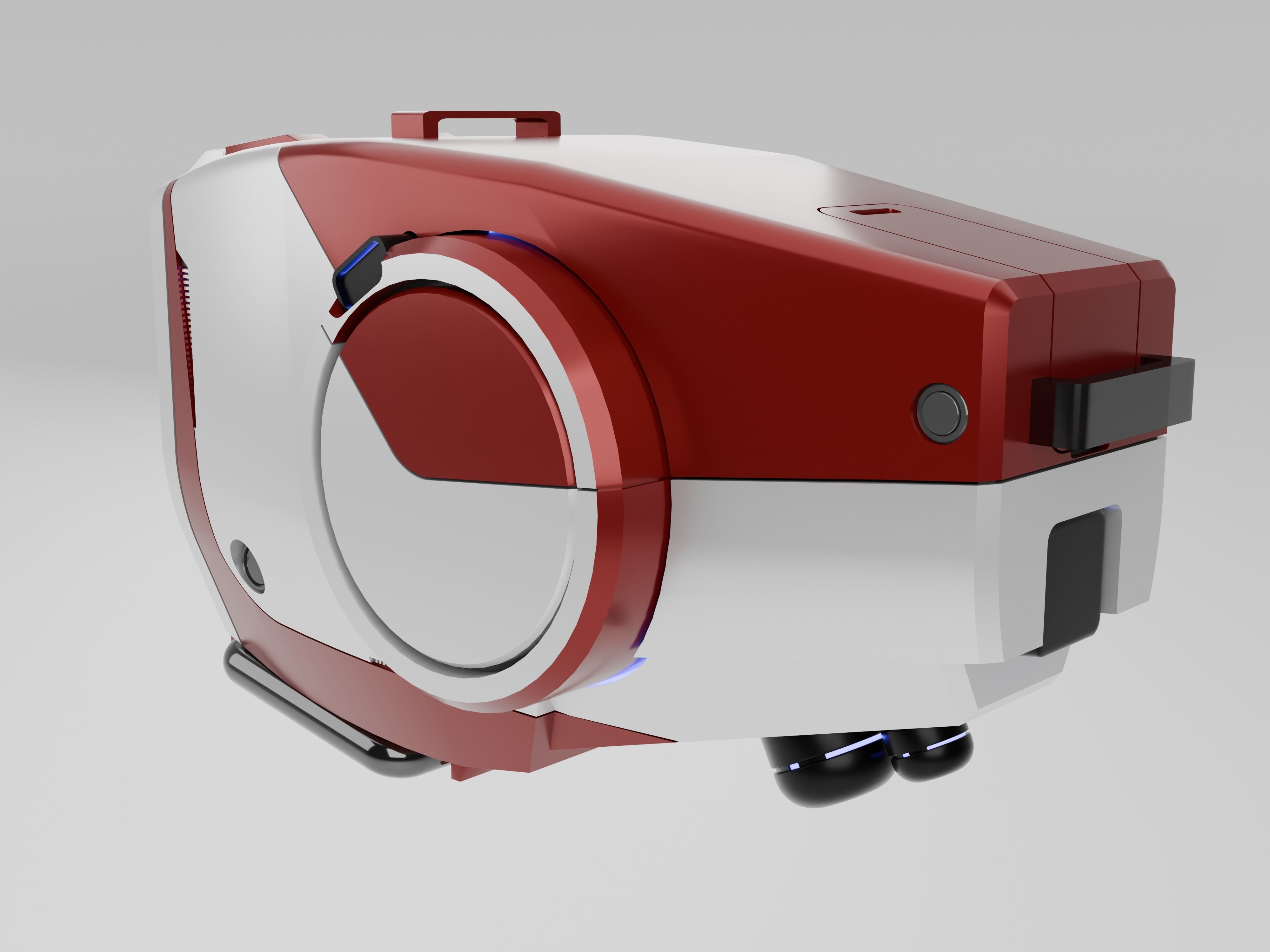 Patrol Drone scifi 3D model 3D model_5