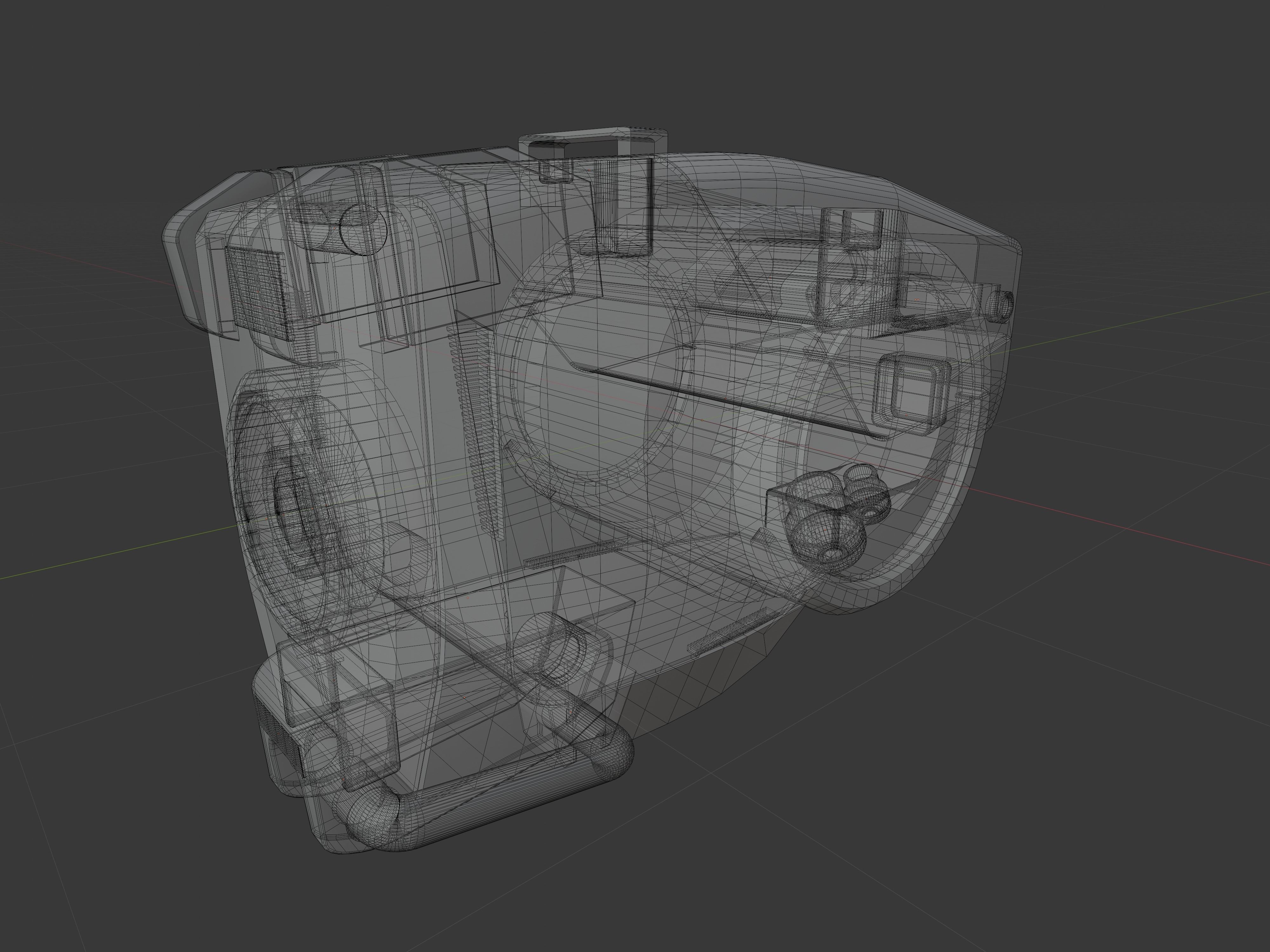 Patrol Drone scifi 3D model 3D model_16