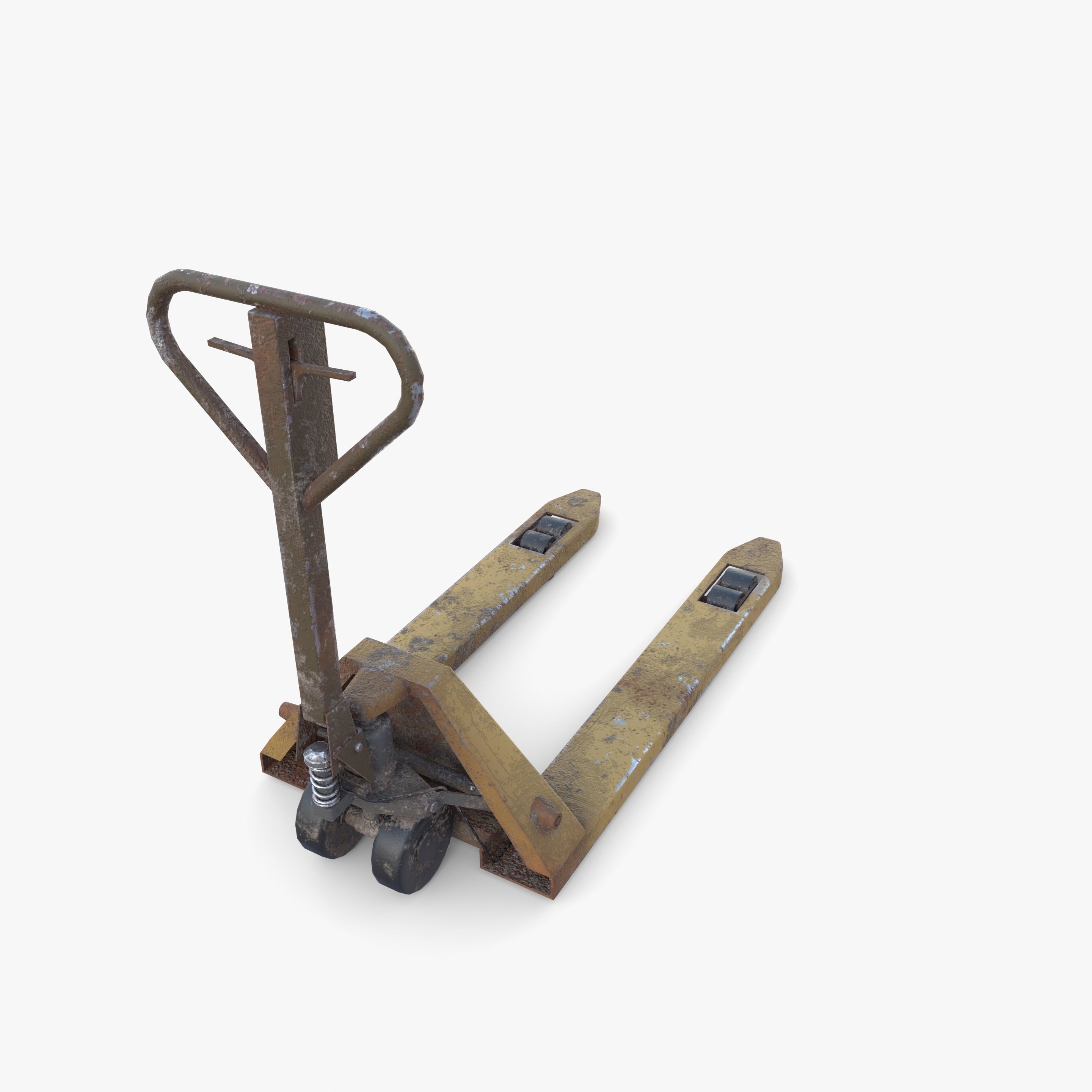 Pallet Jack V2 Low-poly 3D model_14