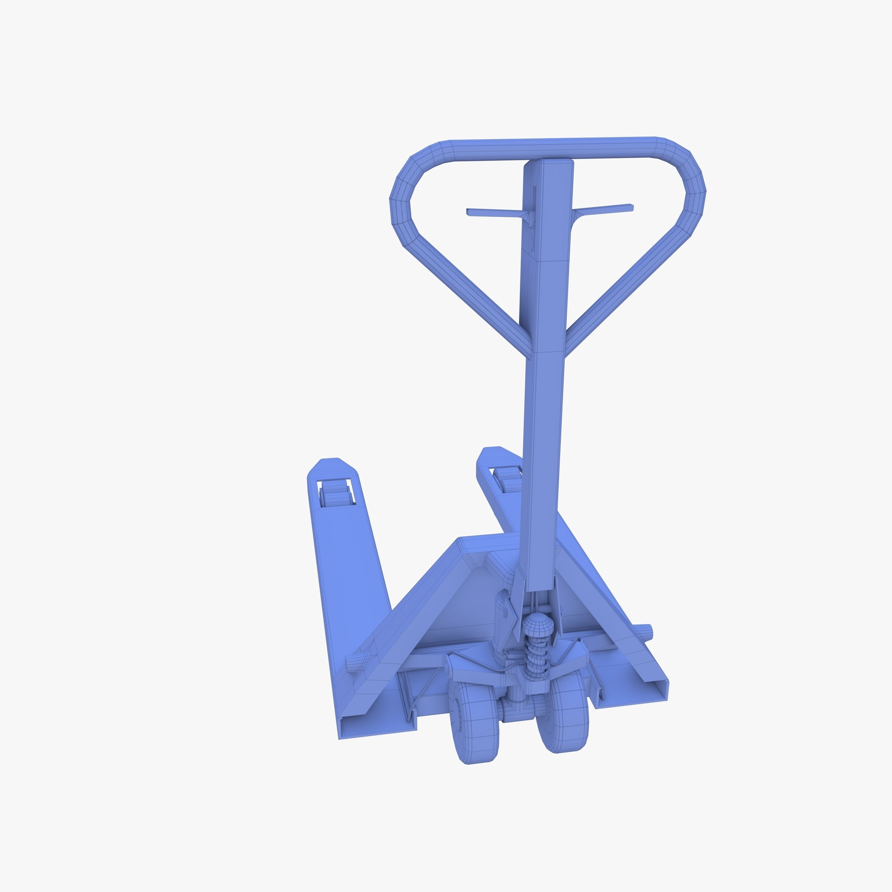 Pallet Jack V2 Low-poly 3D model_20