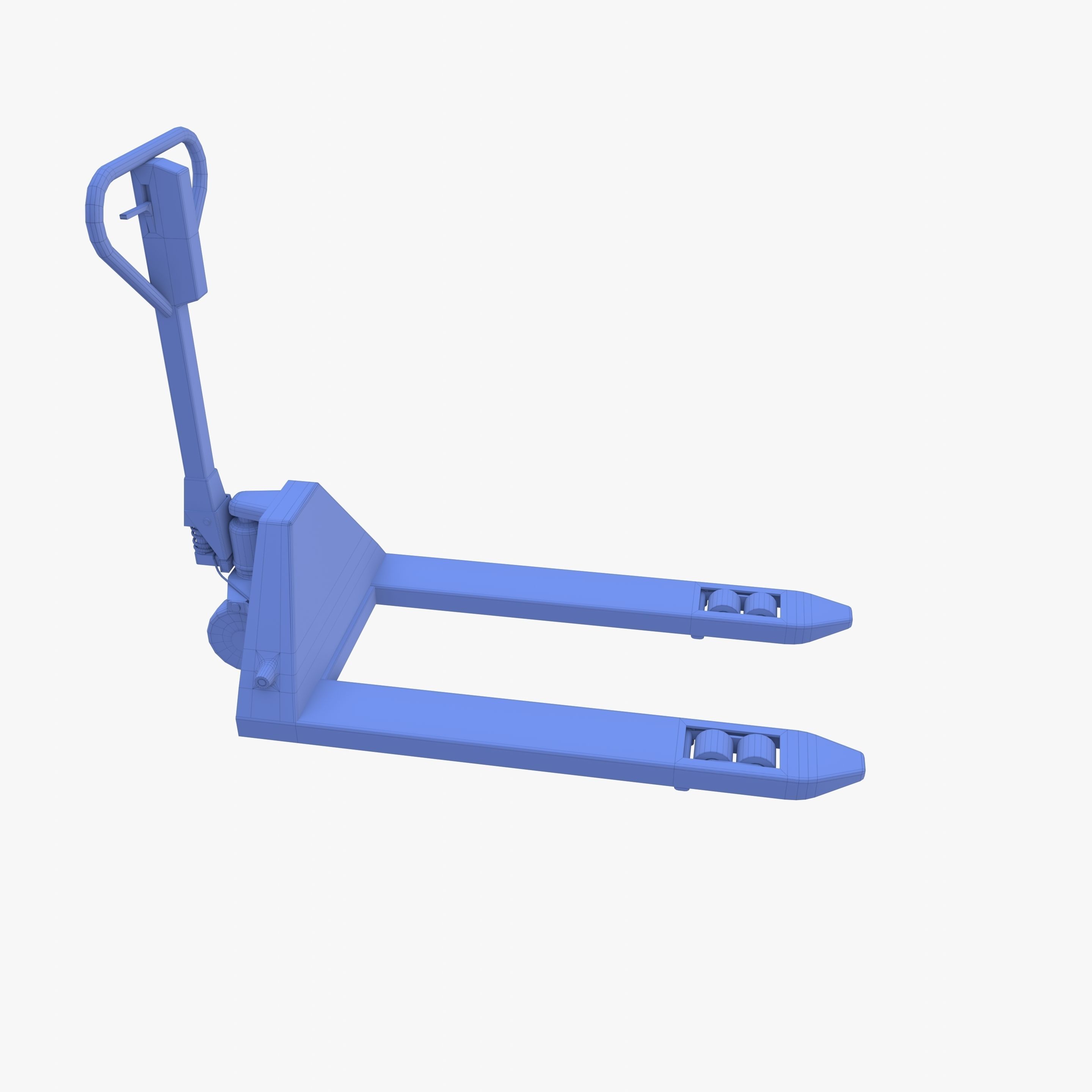 Pallet Jack V2 Low-poly 3D model_27