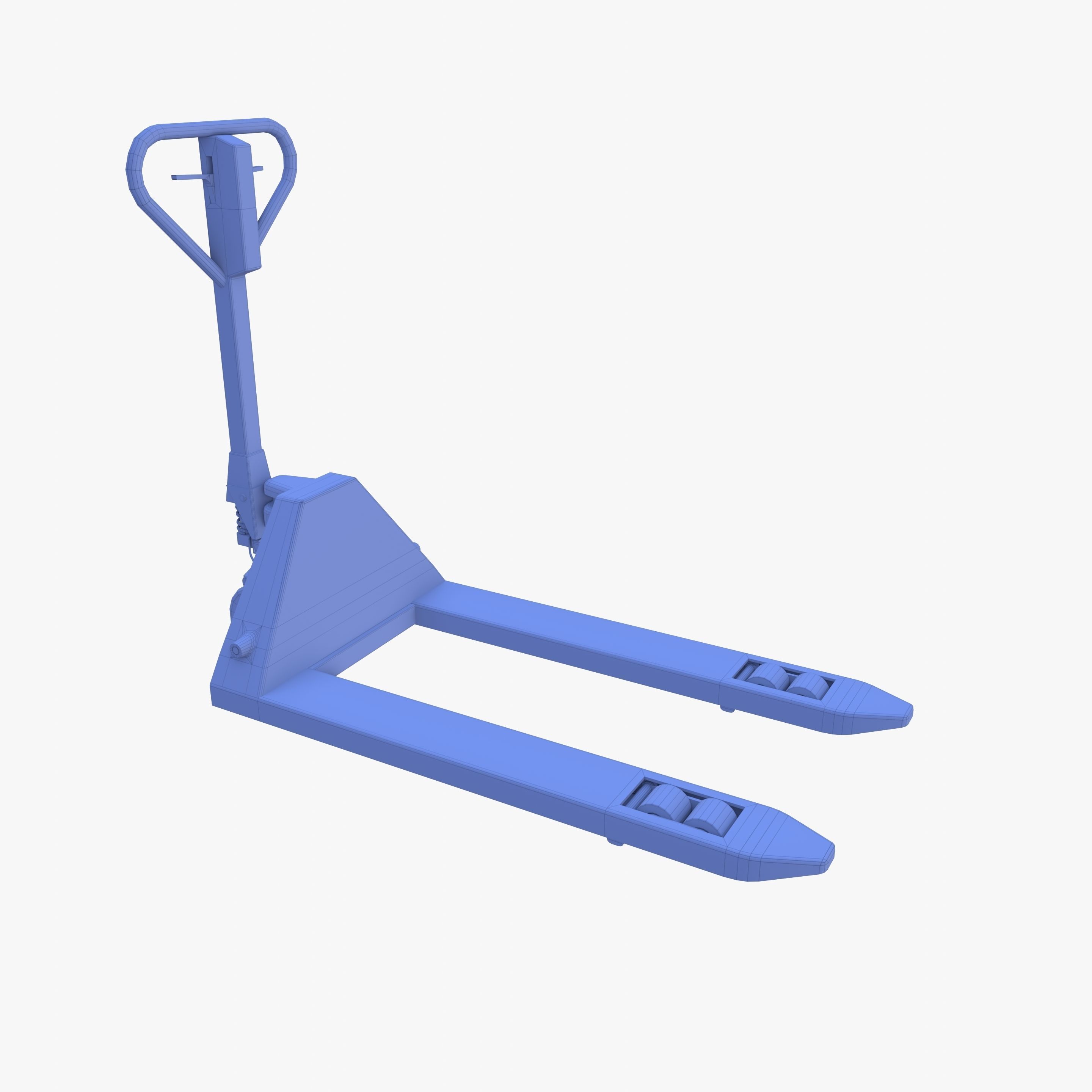 Pallet Jack V2 Low-poly 3D model_23